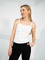 Selected Femme Celica Anna Strap Tank Top Bright White