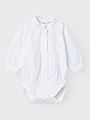 Name It Terina Long Sleeve Shirtbody XXIV Bright White