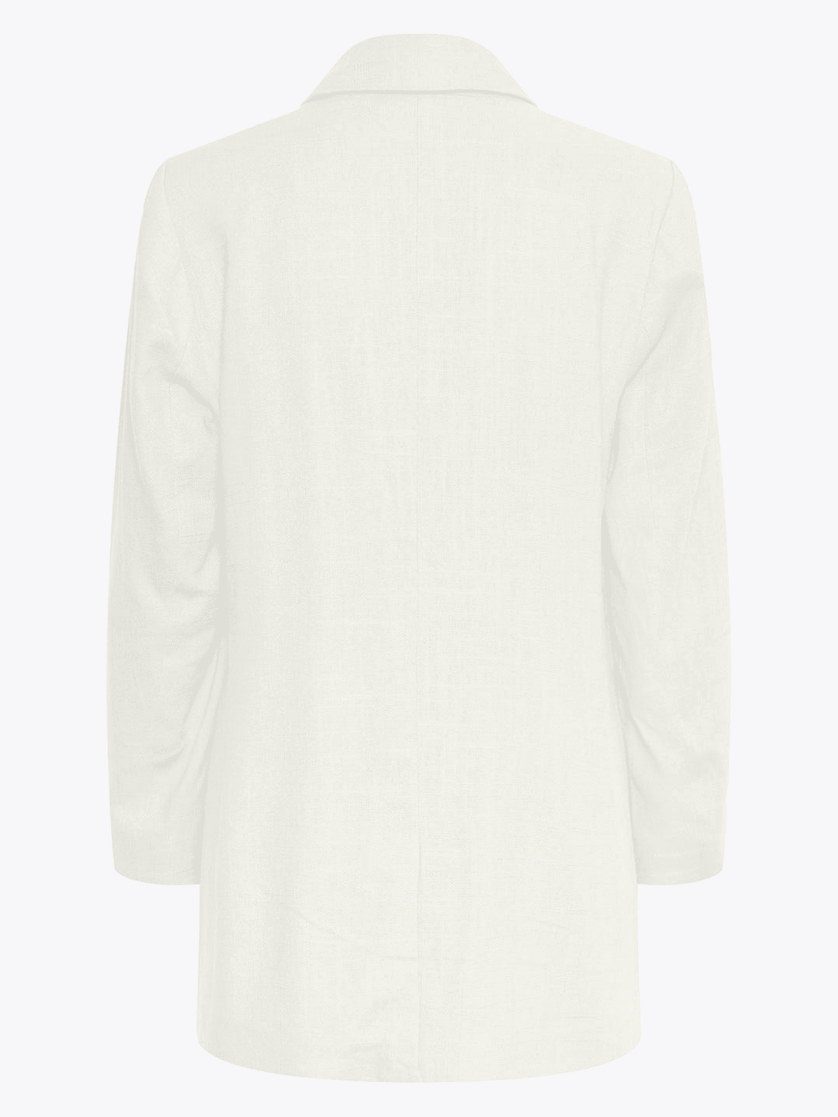 YAS YASELLI LS NOOS - Blousejurk - star white/wit