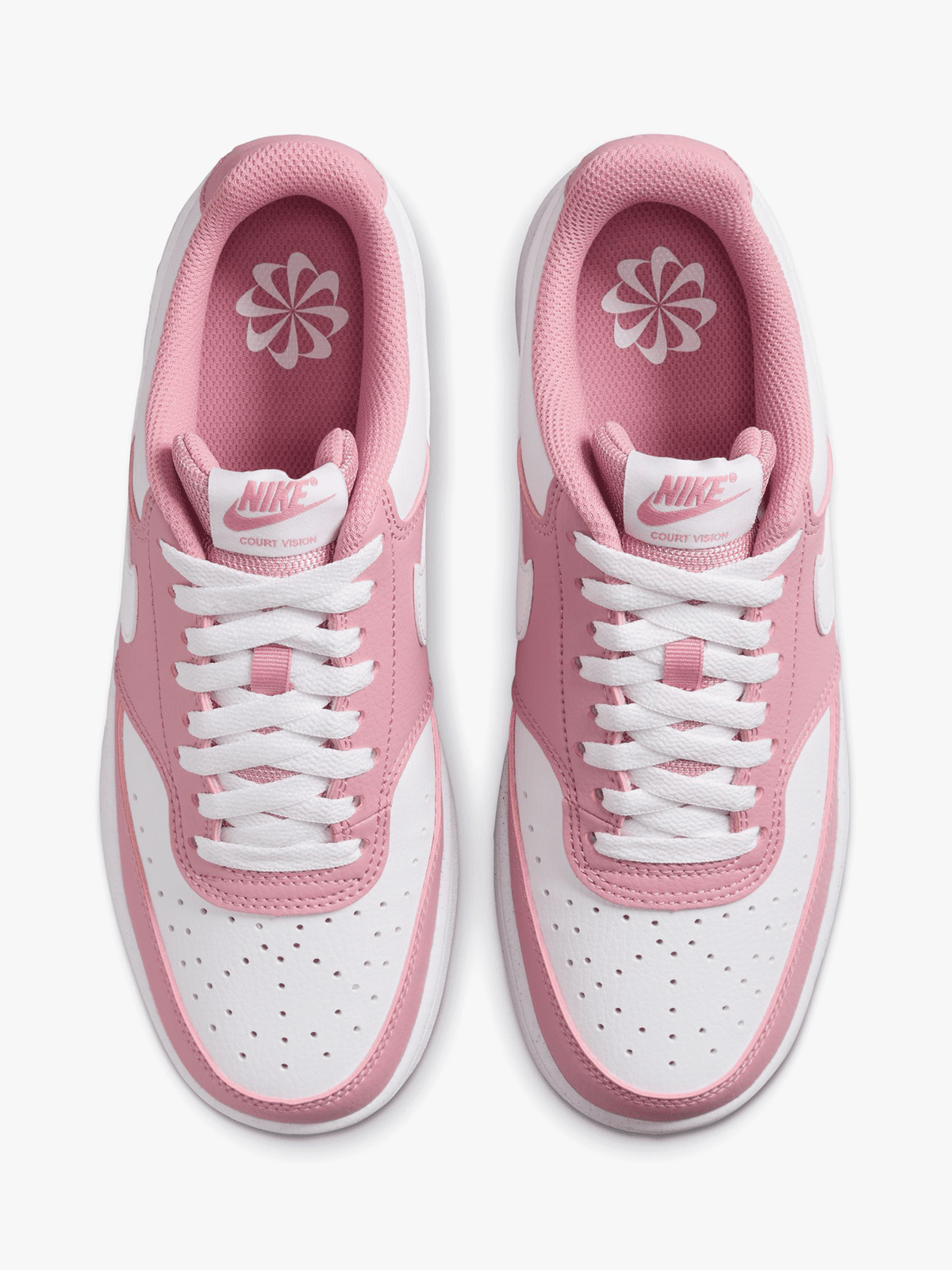 Nike Court Vision Low Next Nature - Rosa | Getinspired.no