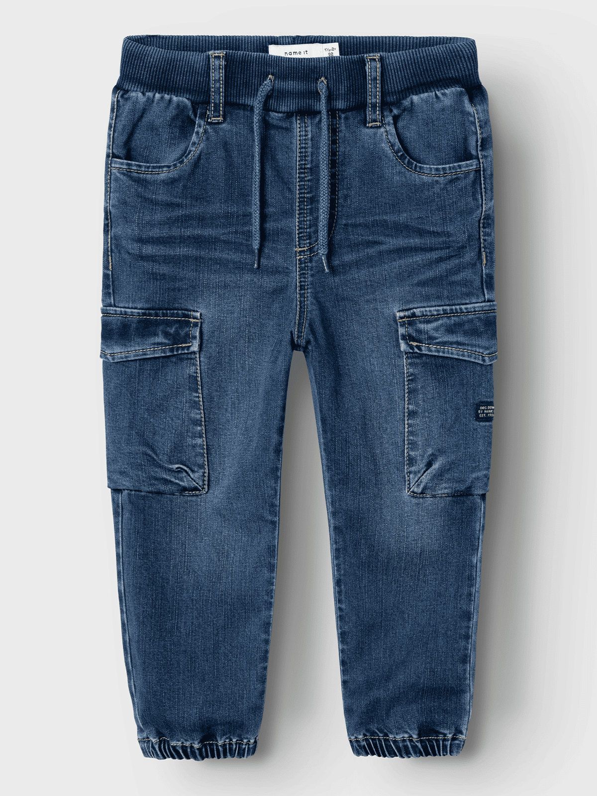 NAME IT NBMBEN Baggy Jeans Bébé Garçon - Medium Blue Denim - Confort Et Style