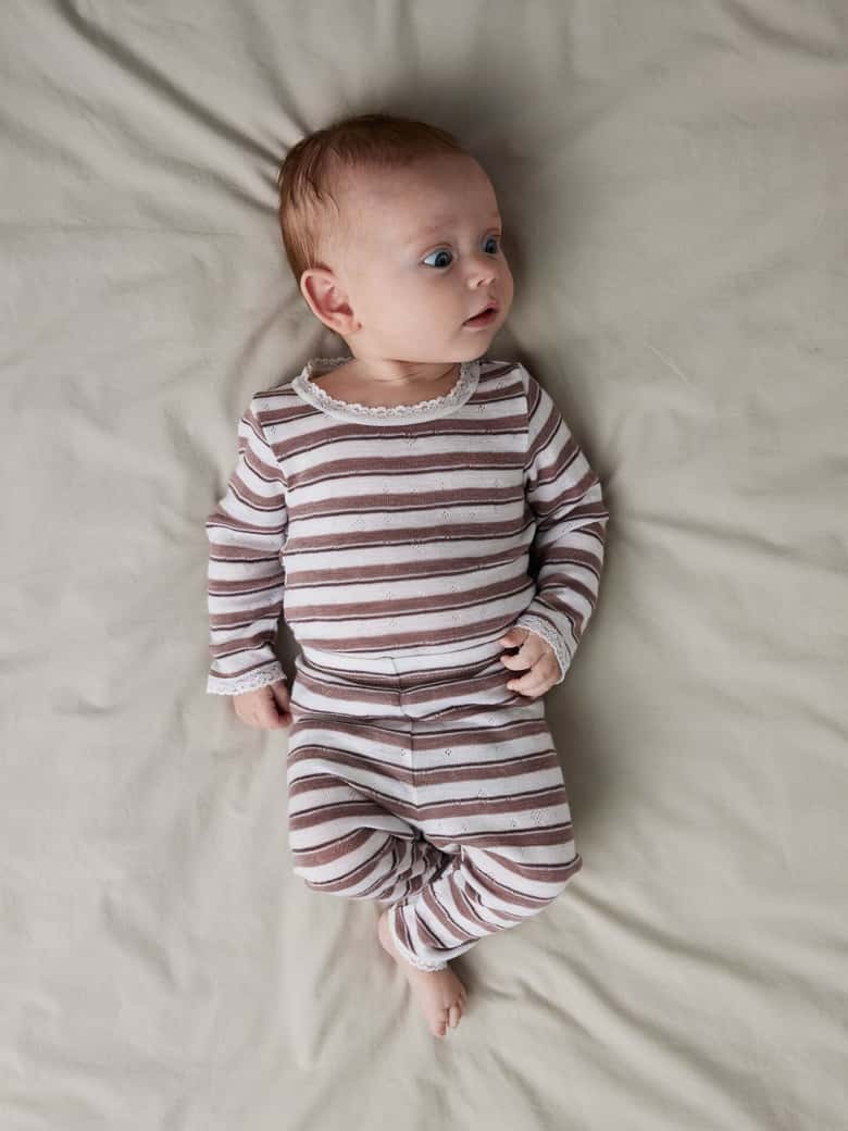 NAME IT Nbfwang Wool Nightsuit Solid Noos Baby Girls Pyjamas (1-Pack), Purple Dove NAME IT Nbfwang Wool Nightsuit Solid Noos Baby Girls Pyjamas (1-Pack), Purple Dove