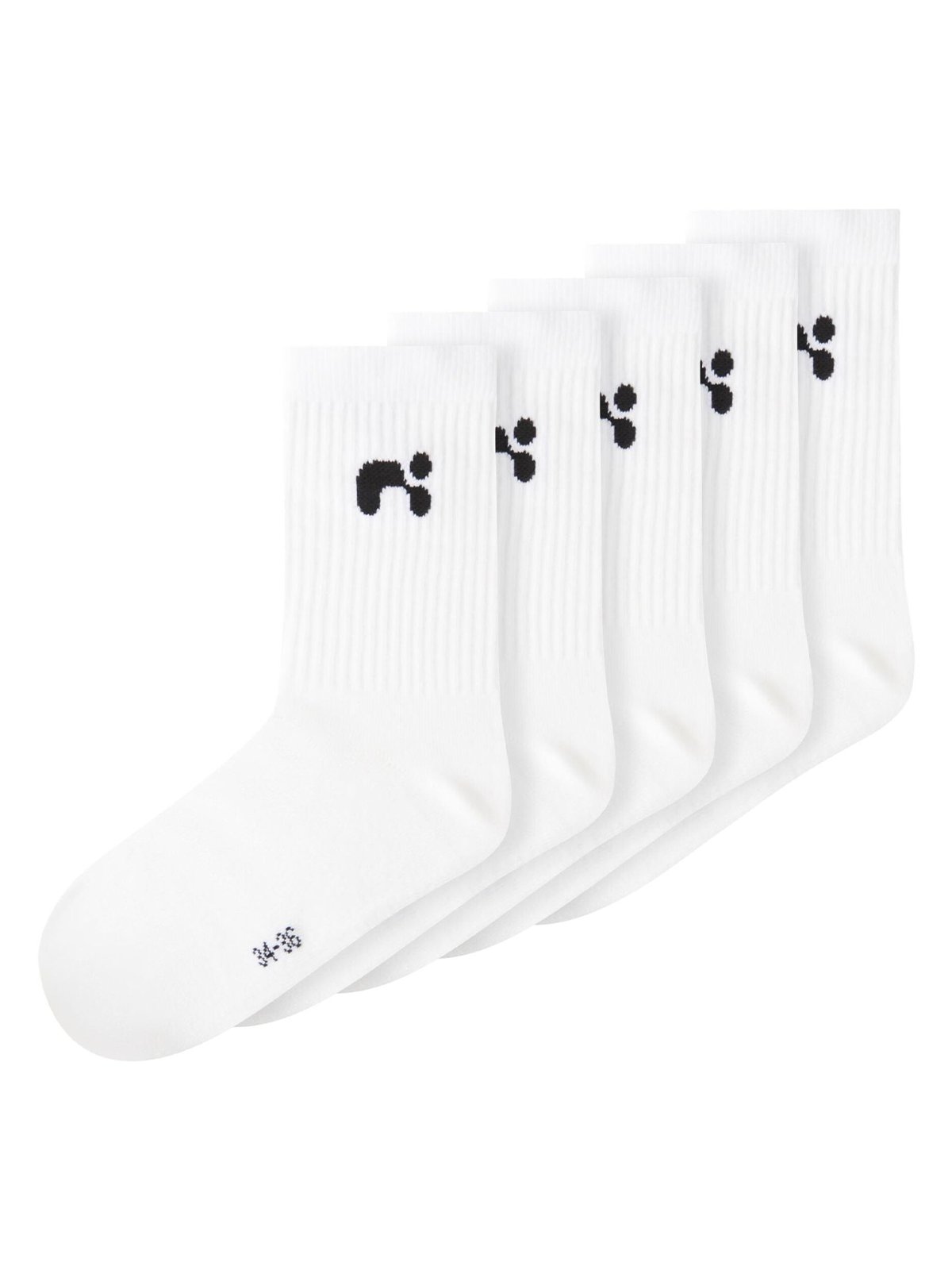 Name It Laris 5-Pack Sock Noos Bright White