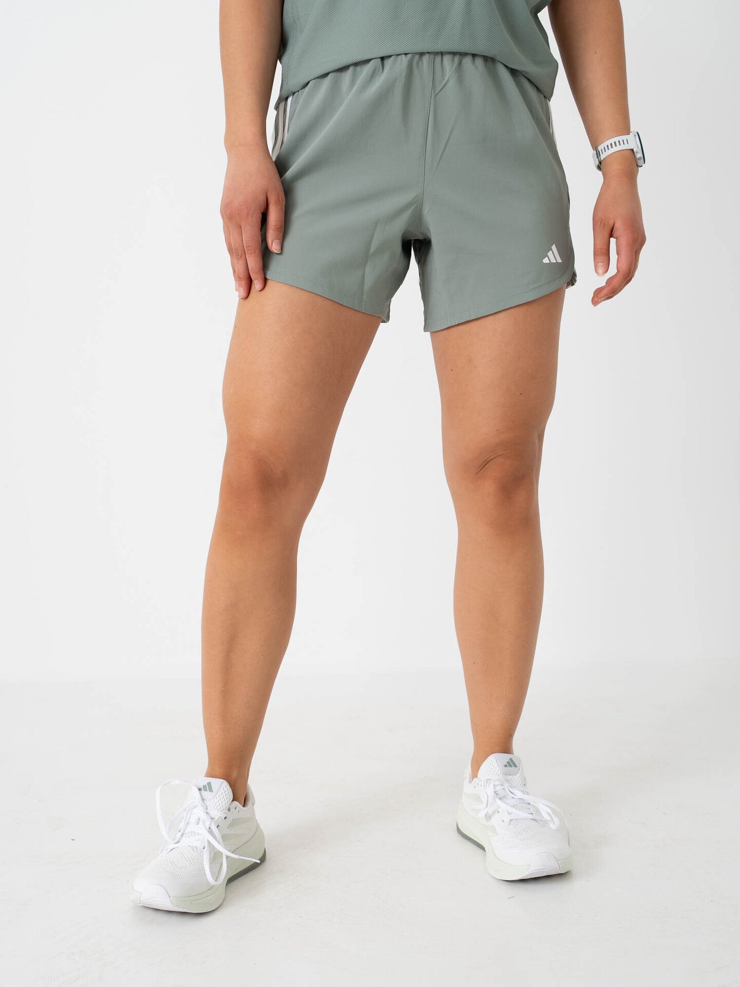 adidas Pacer Woven High Short Grønn