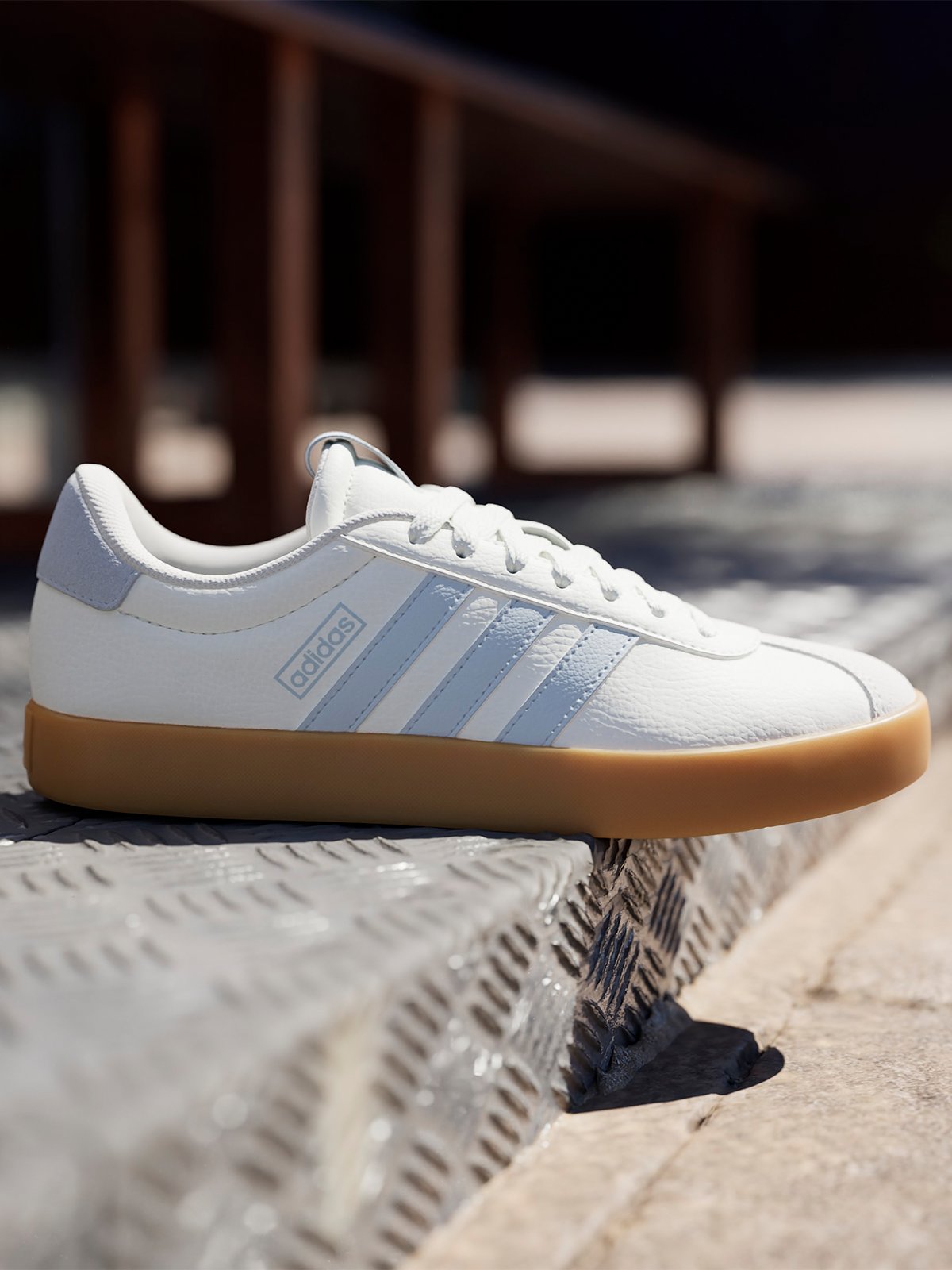 adidas VL Court 3.0 Cwhite/Halblu/Gum3