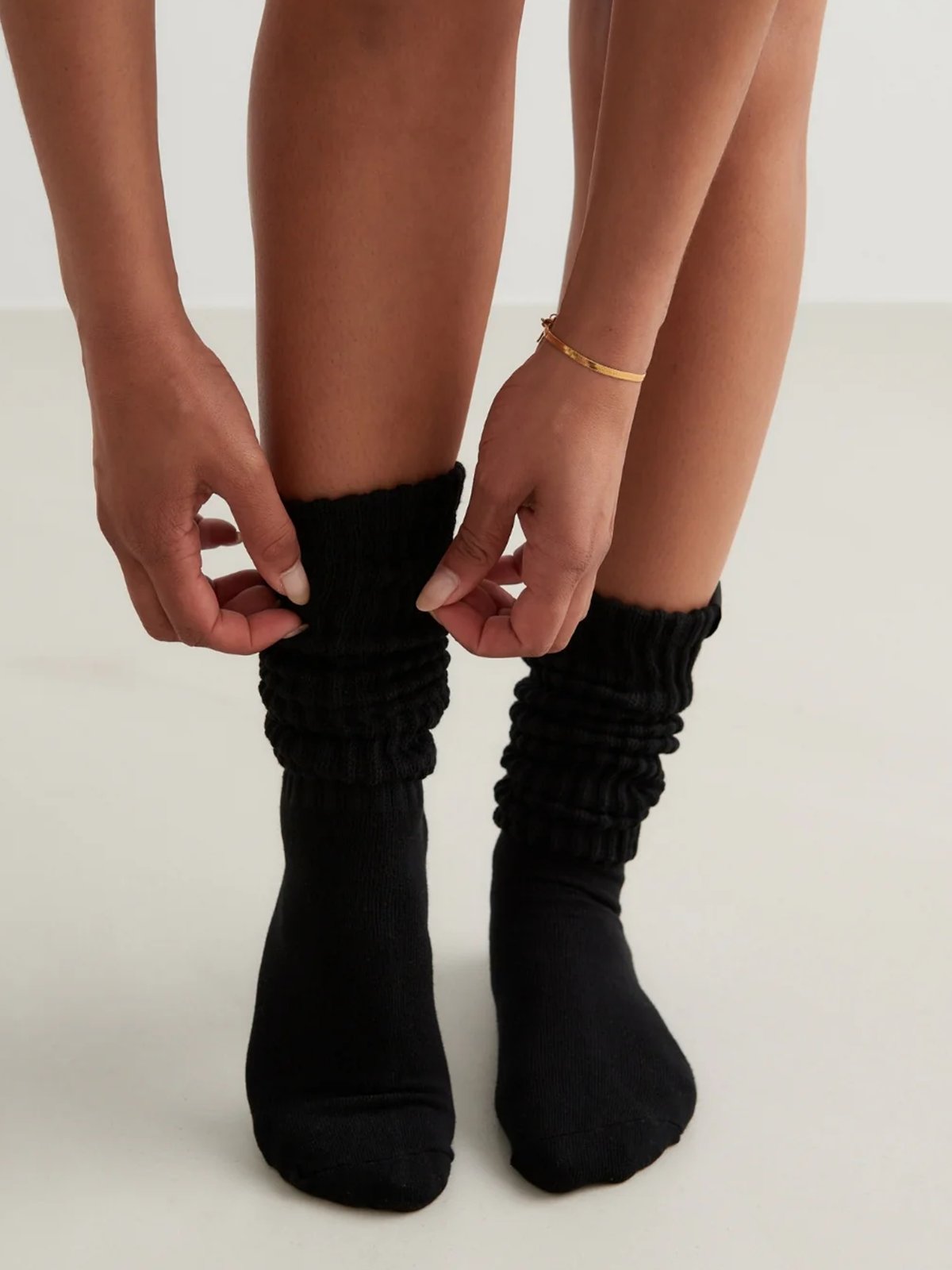 Aim'n Slouch Socks Black