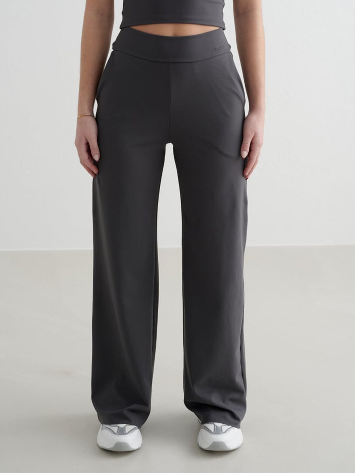Aim'n Sense Wide Petite Pants Shadow Grey