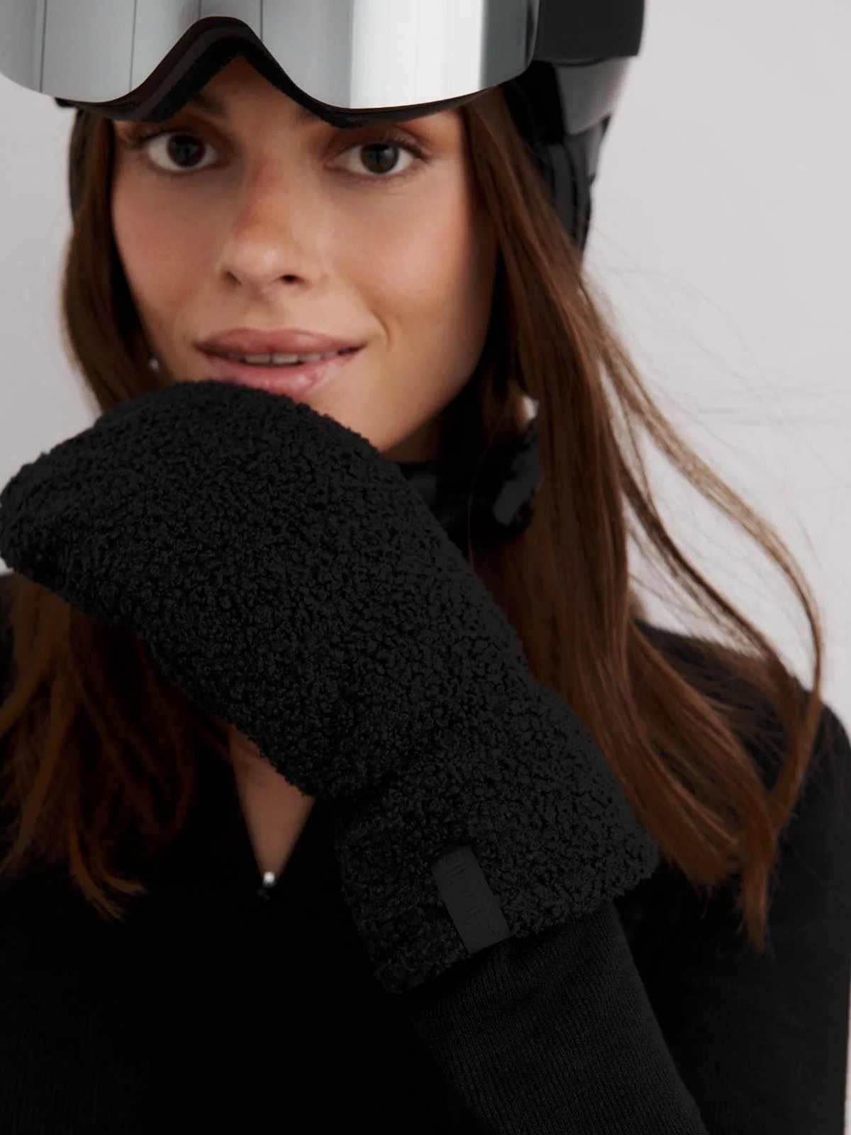 Aim'n Polar Fleece Mittens Black