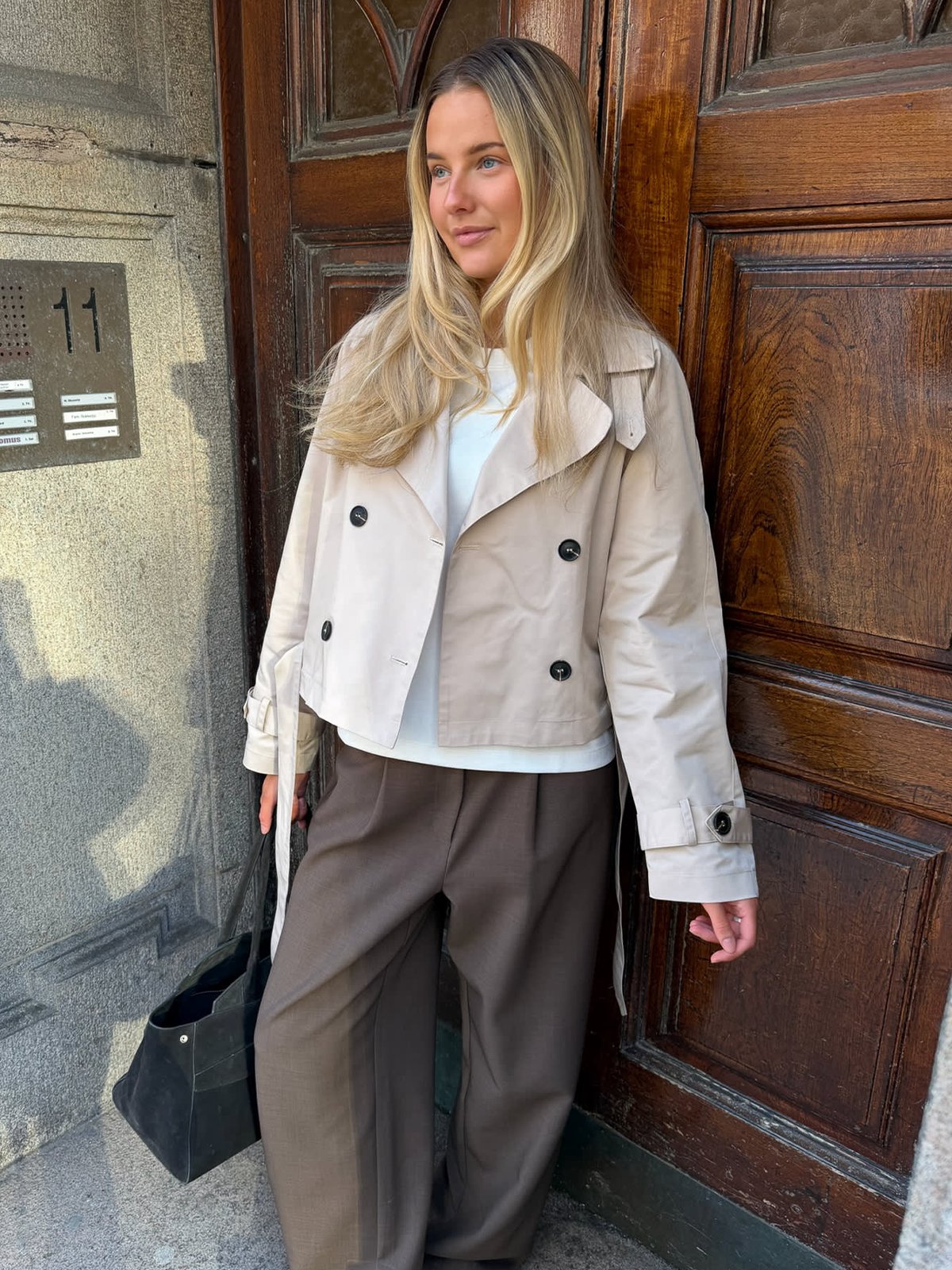 BYIC Alma Trenchcoat Sand