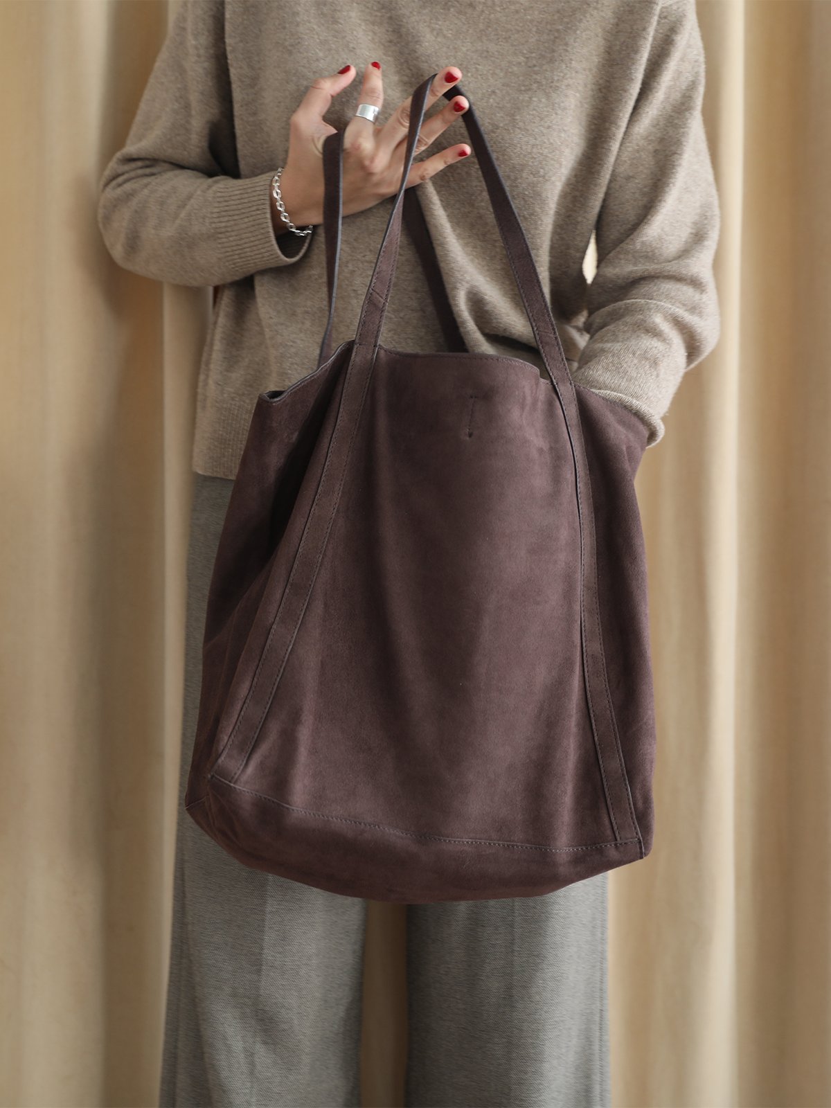 Becksöndergaard Suede Eden Bag Brun