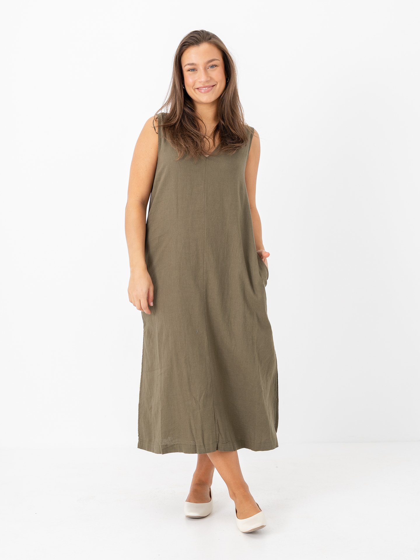 B.YOUNG Falakka V Dress Kalamata