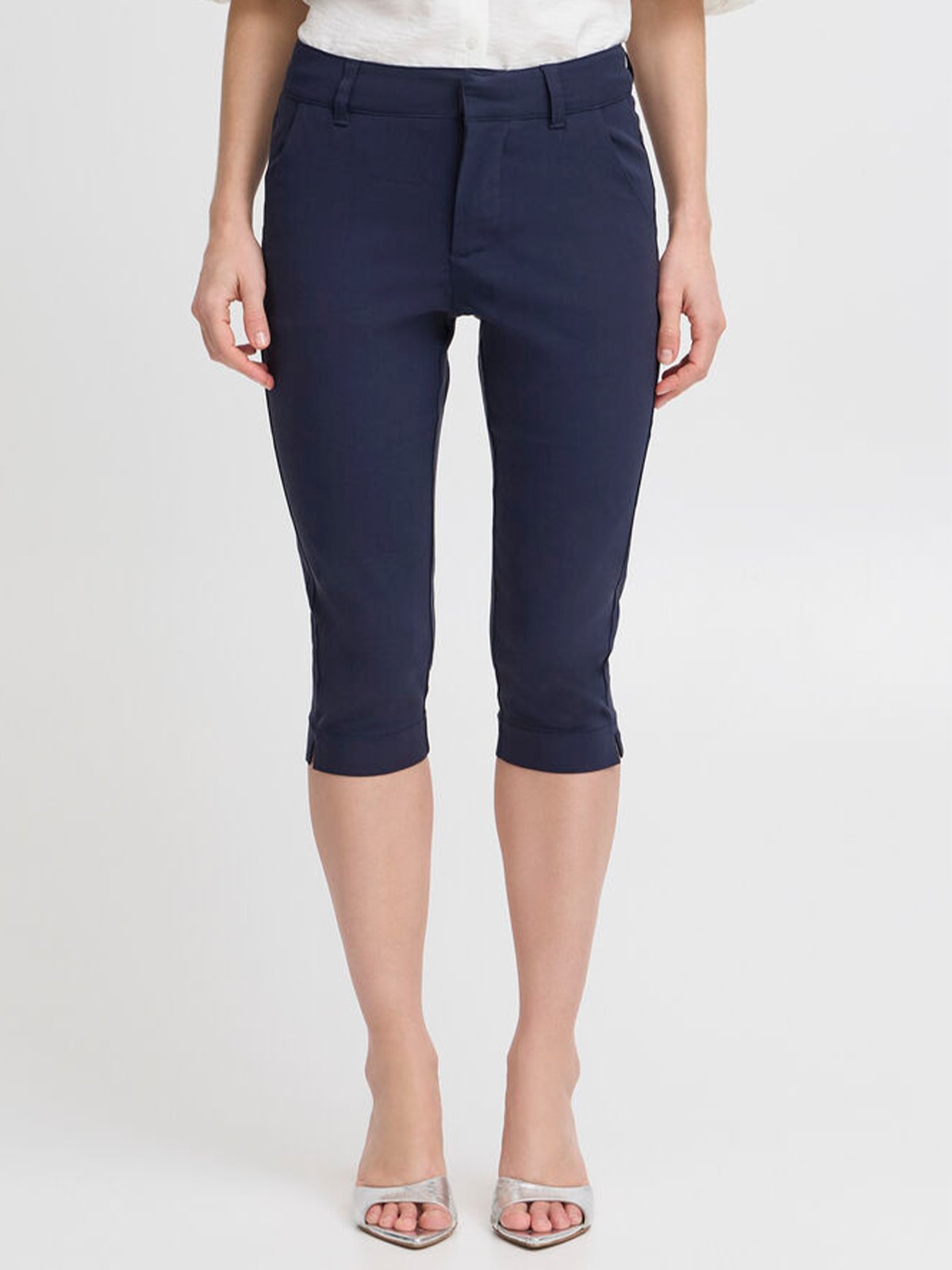 B.YOUNG Dixi Capri Pants Copenhagen Night