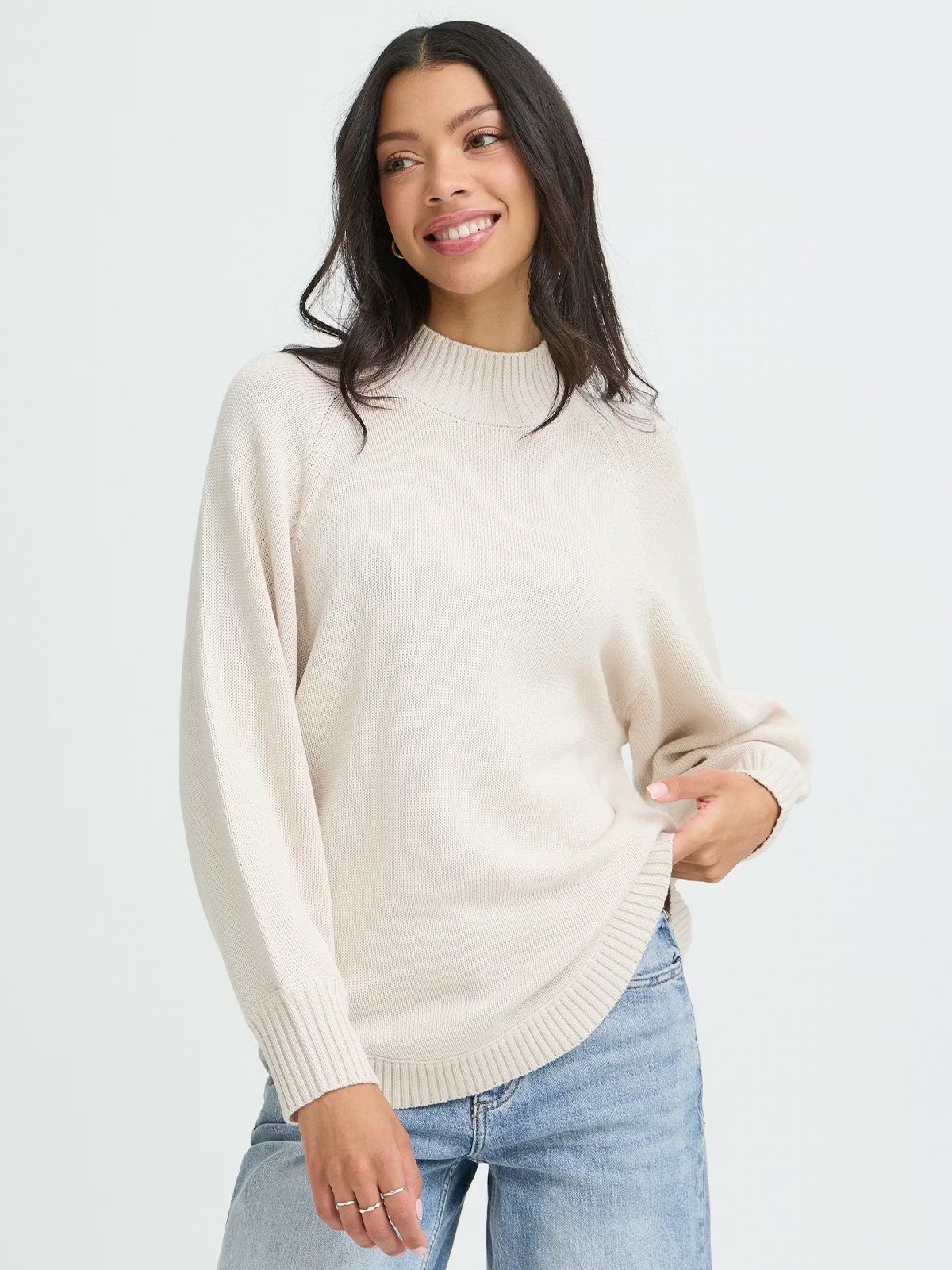 B.YOUNG Modeste Tunic Oatmeal