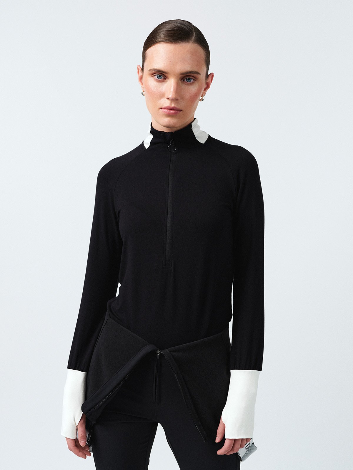 Comprimé Aprés Half Zip Black