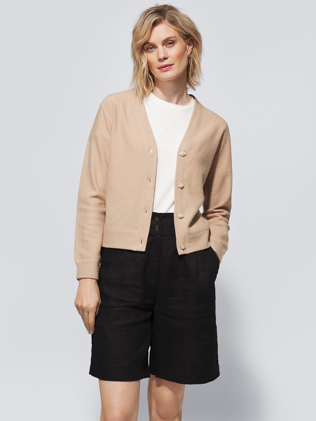 Comprimé Linnen Shorts Black