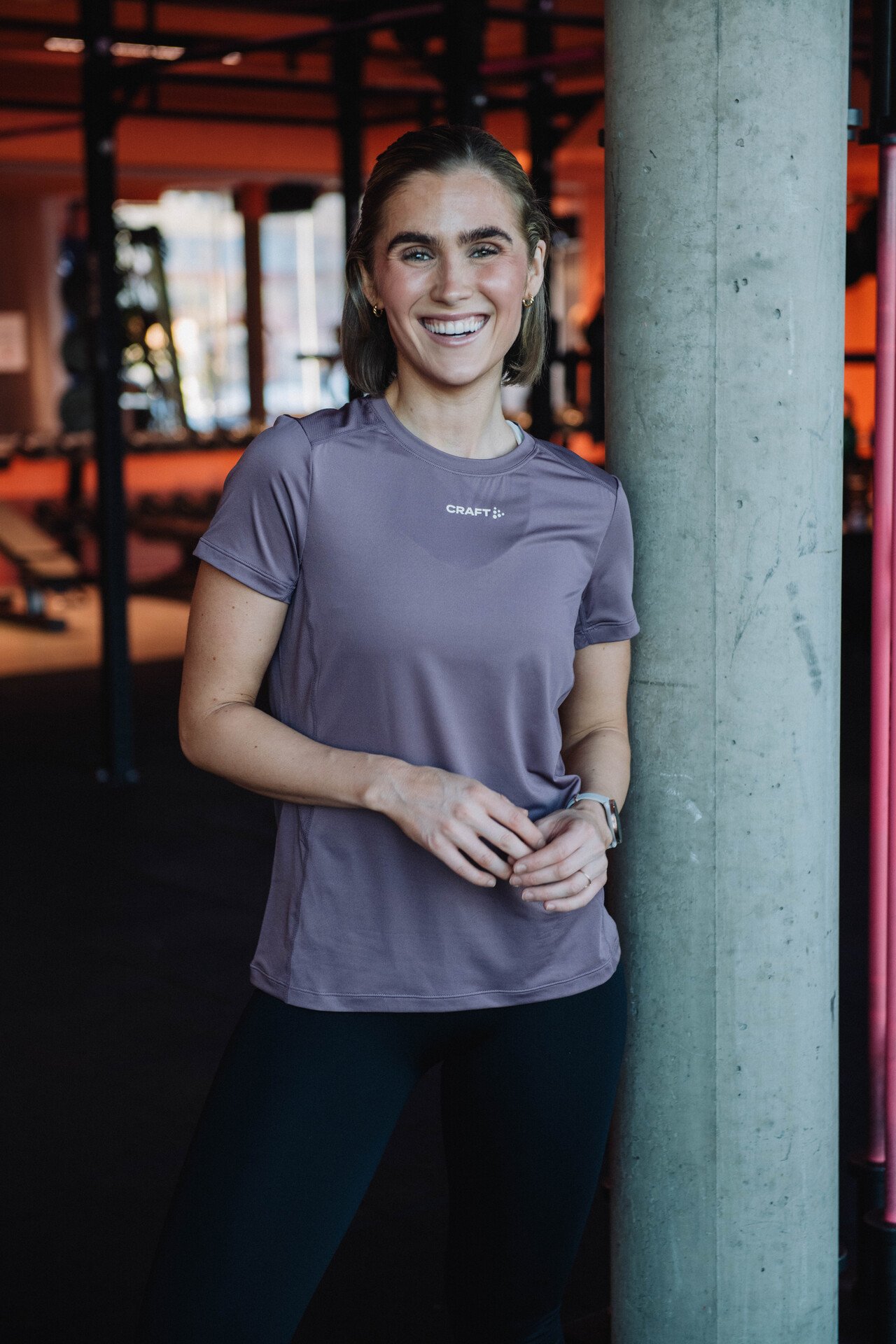 Craft Advance Essence Short Sleeve Tee 2 Flint