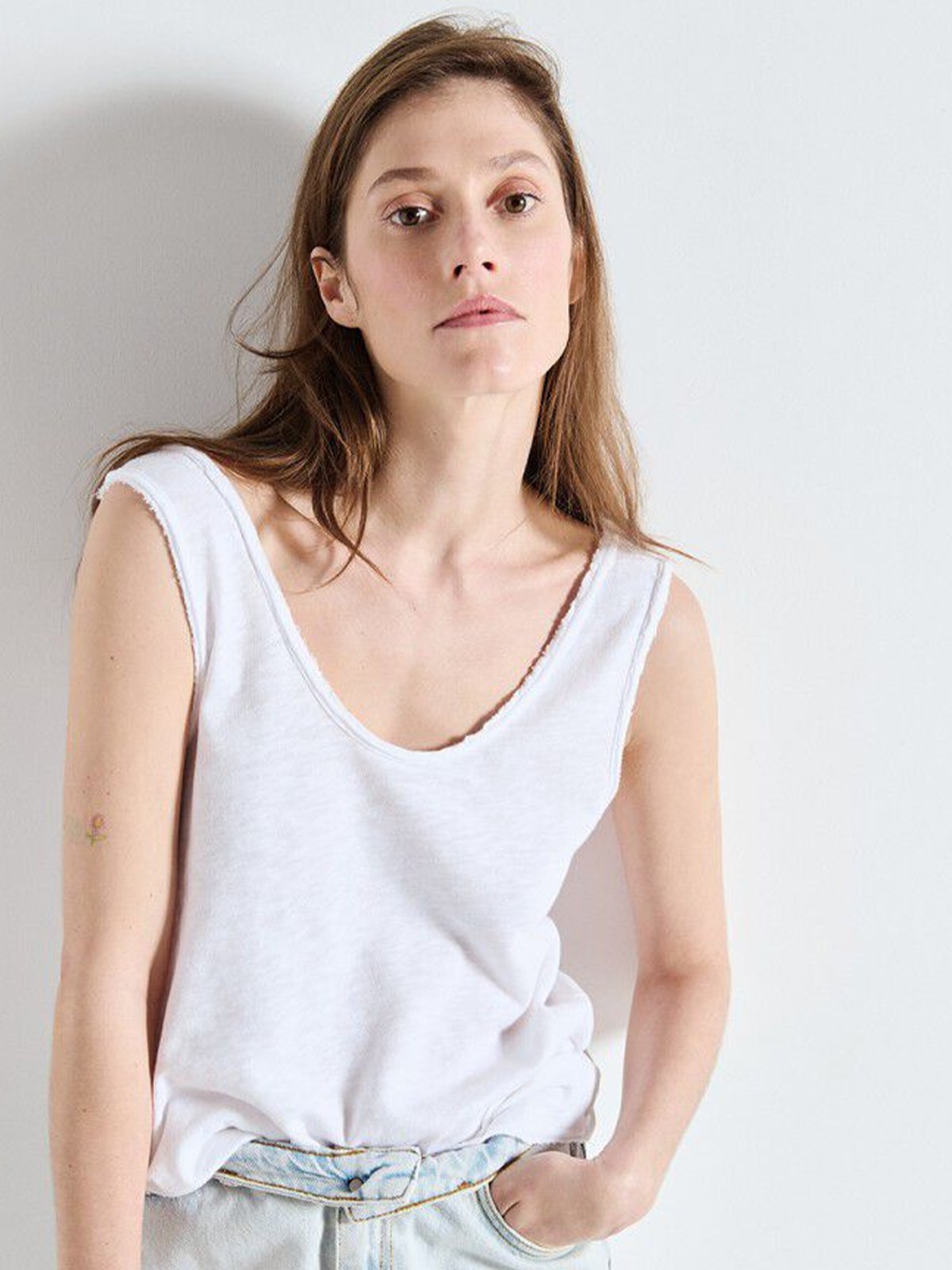 American Vintage Sonoma Top White