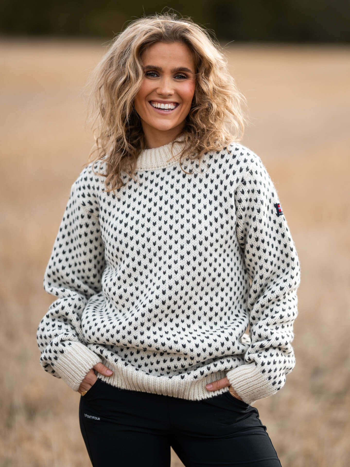 Devold Nordsjø Wool Sweater Offwhite