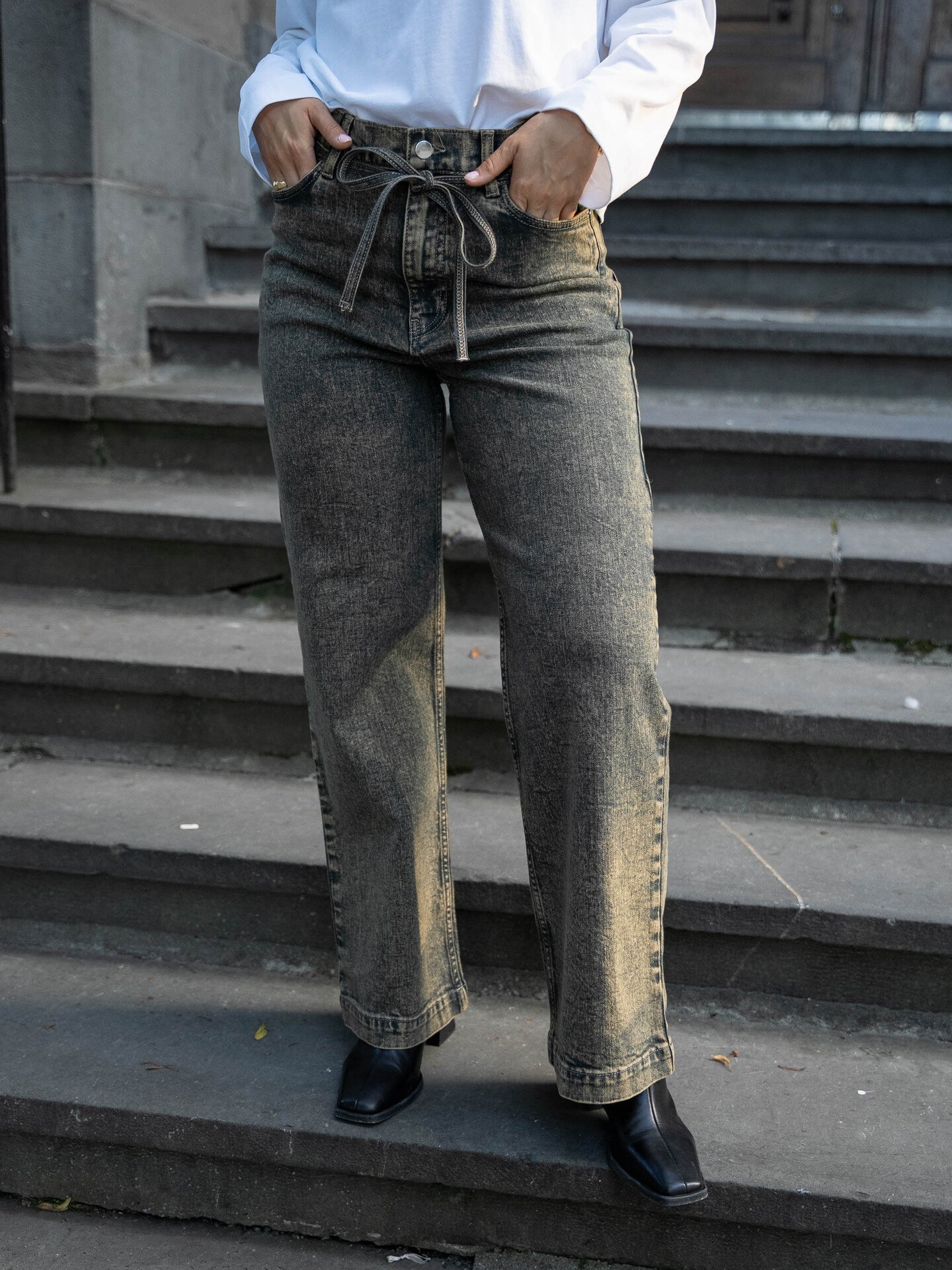 DAY BIRGER Elijah Elm Overdye Denim Grey