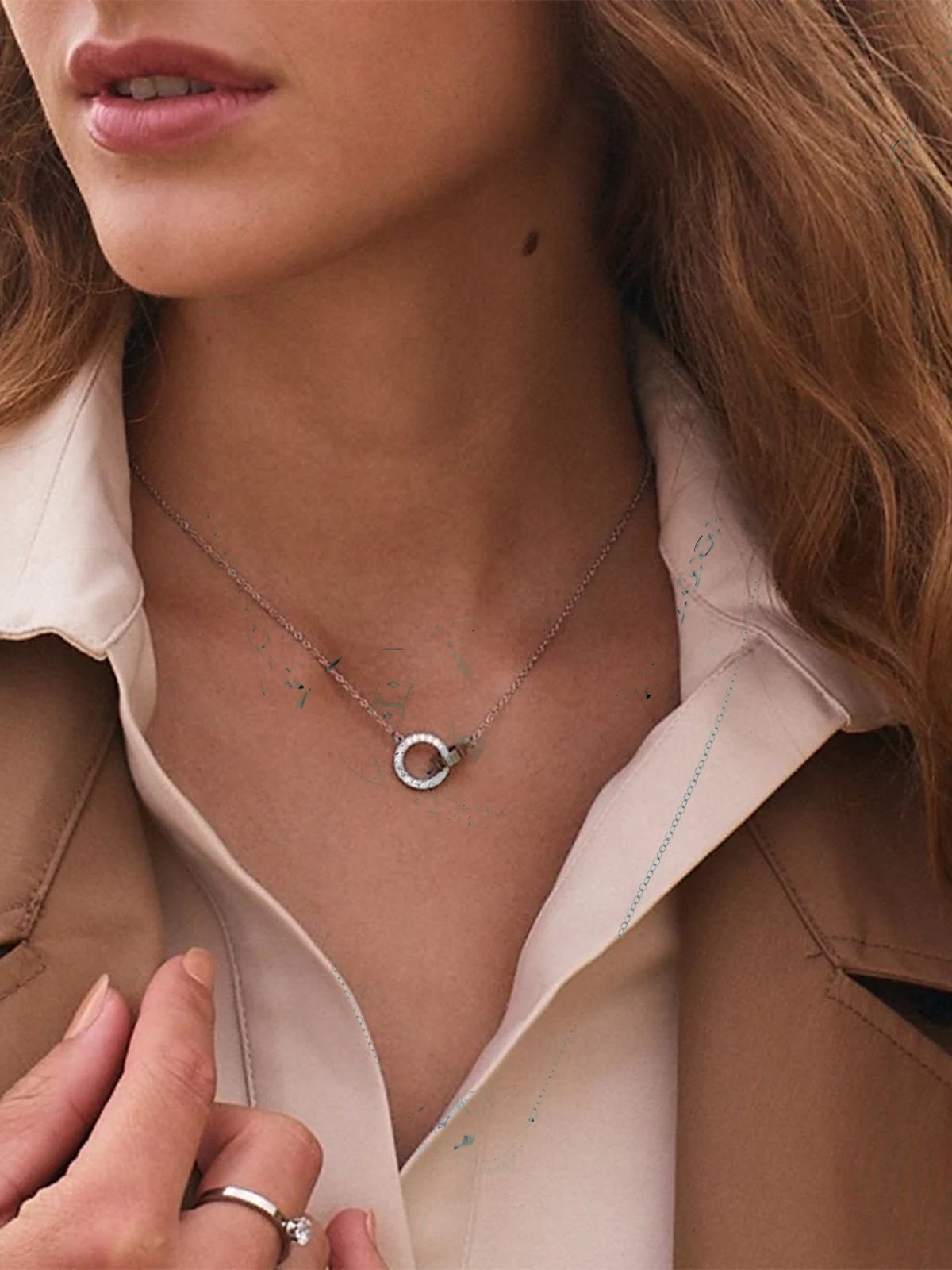 Edblad Eternal Orbit Necklace Steel Steel