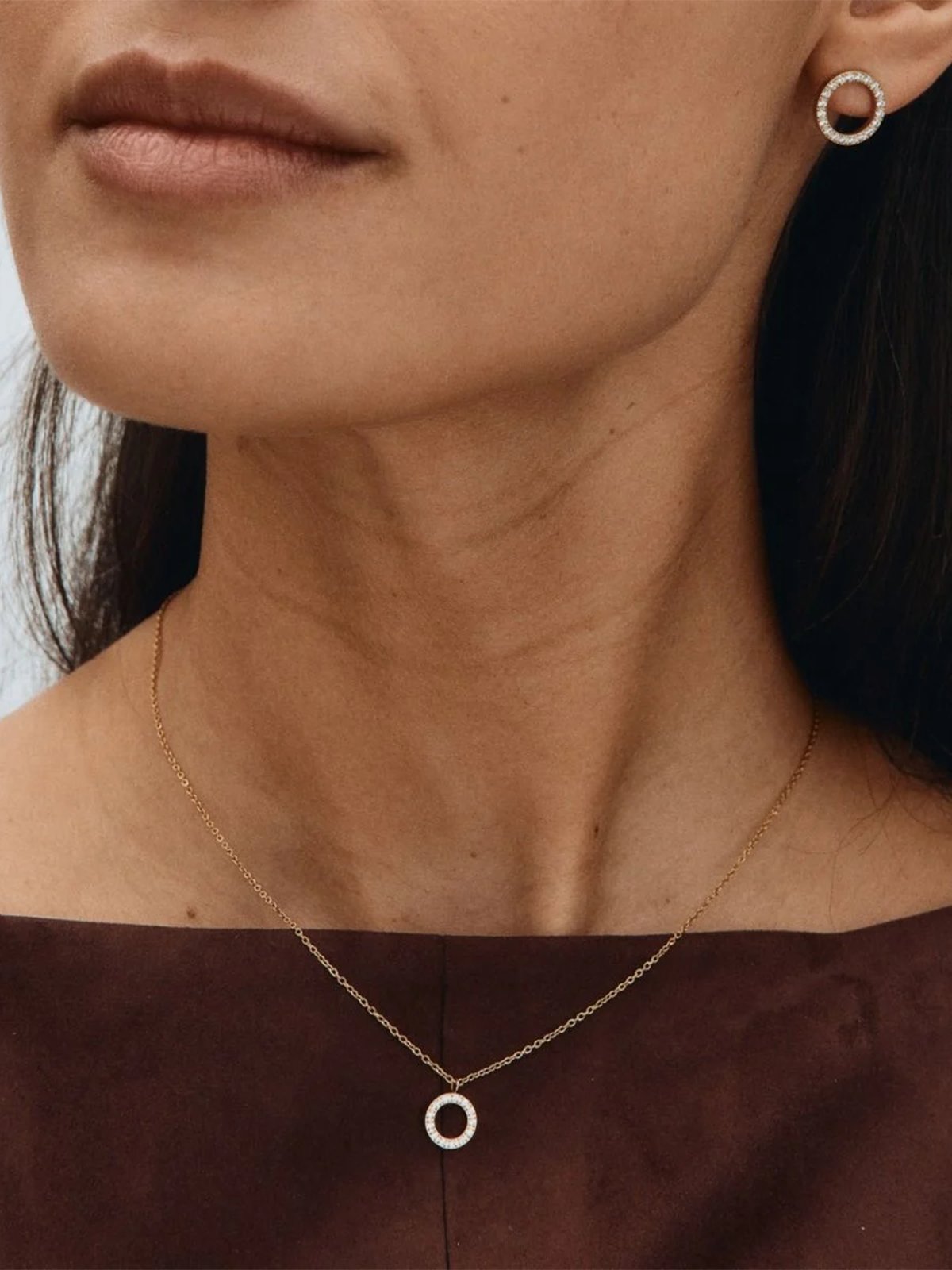 Edblad Glow Necklace Mini Gold Gold