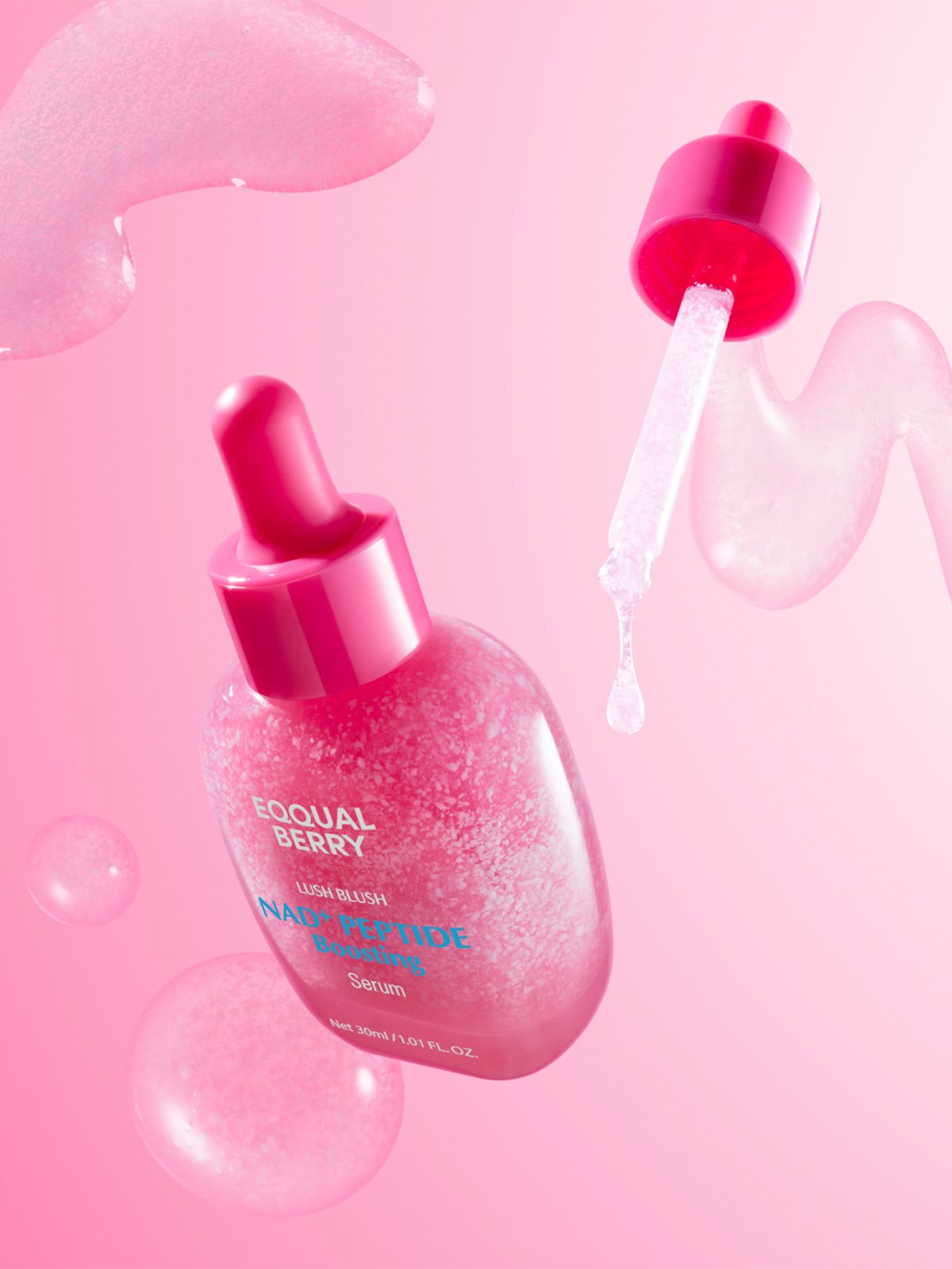 Eqqualberry NAD+ Peptide Boosting Serum Flerfarget