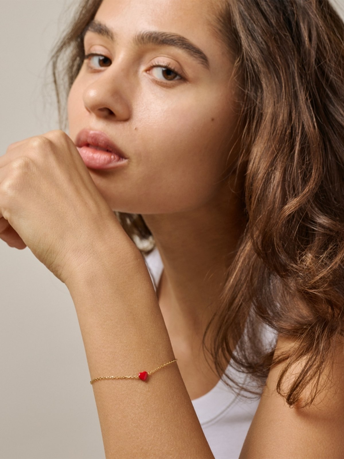 ENAMEL Copenhagen Amore Bracelet Rød