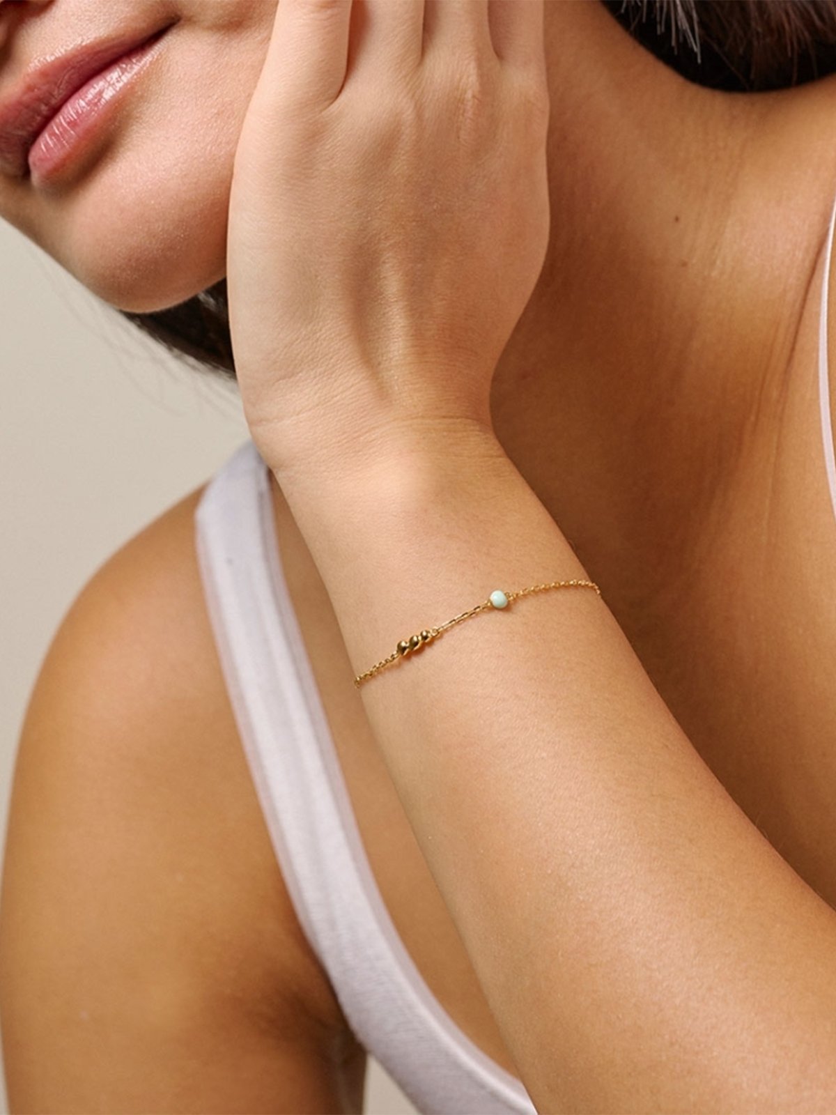 ENAMEL Copenhagen Nara Bracelet Mint