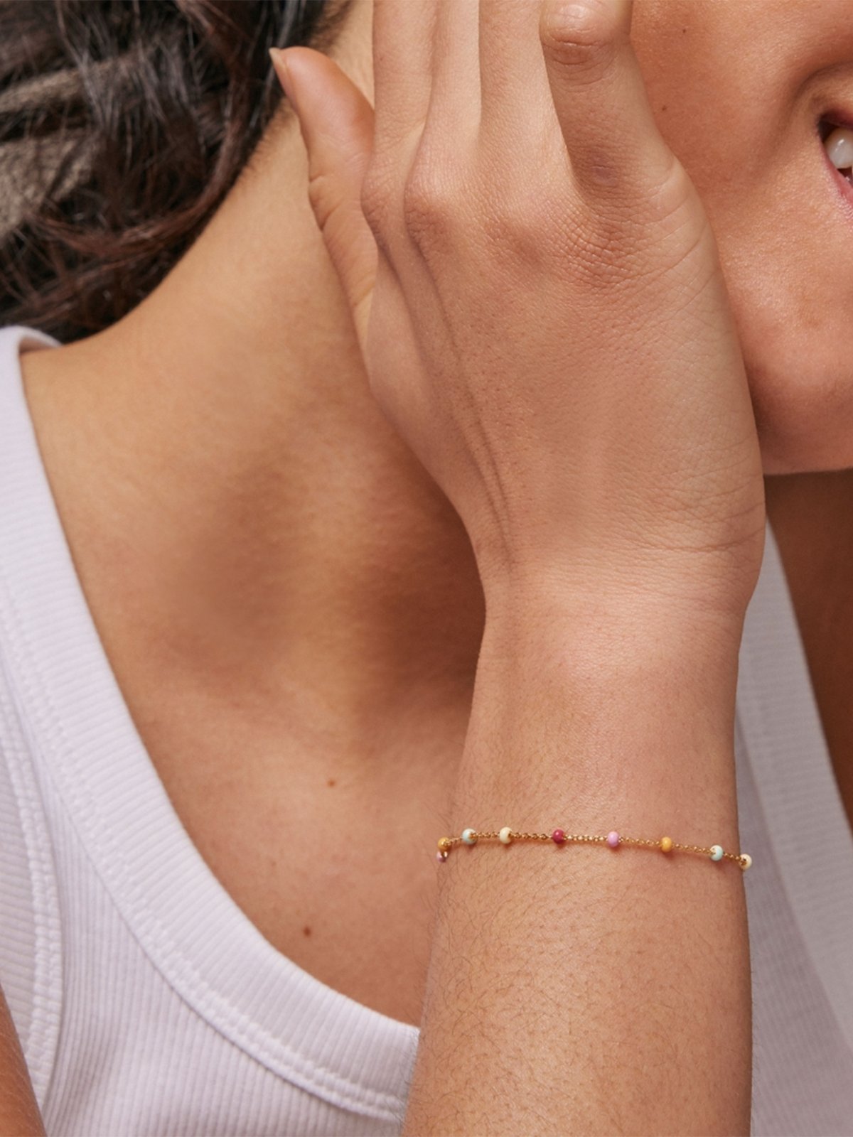 ENAMEL Copenhagen Lola Bracelet Rainbow