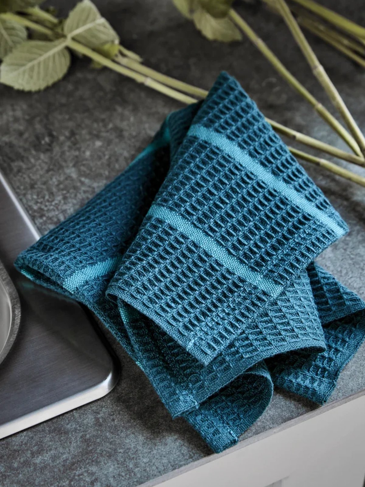 House Doctor Rena Oppvaskklut Dark Green