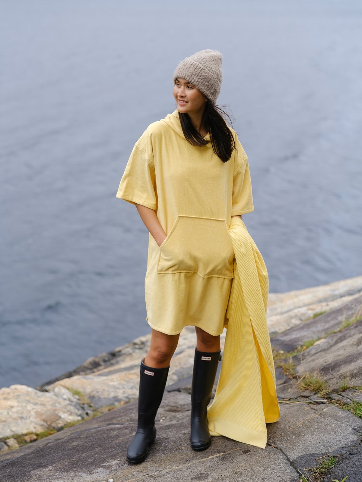 Høie Chill Badeponsjo Gul