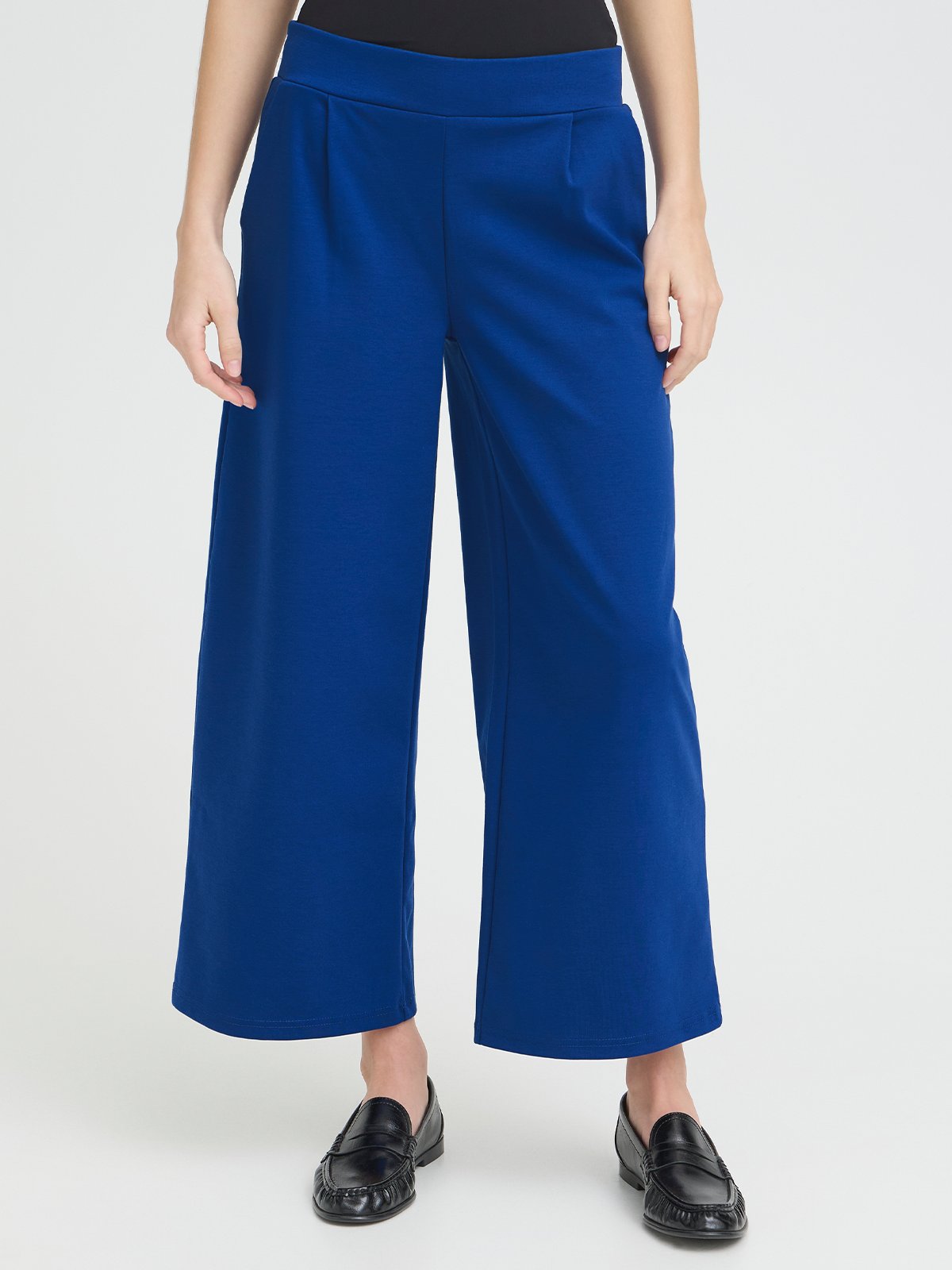 Ichi Kate Wide Pant Sodalite Blue