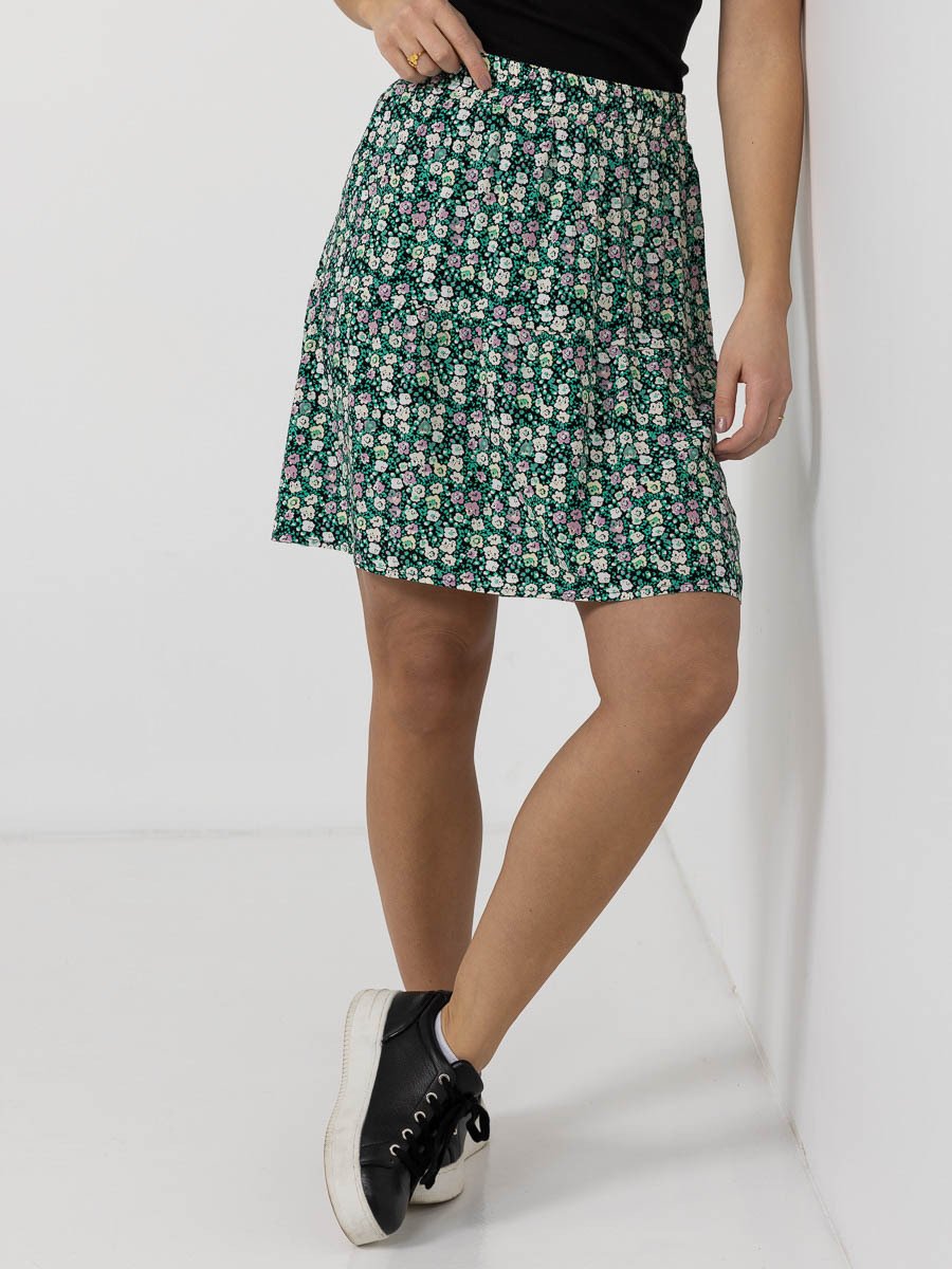 Ichi Lumon All Over Print Skirt Flerfarget