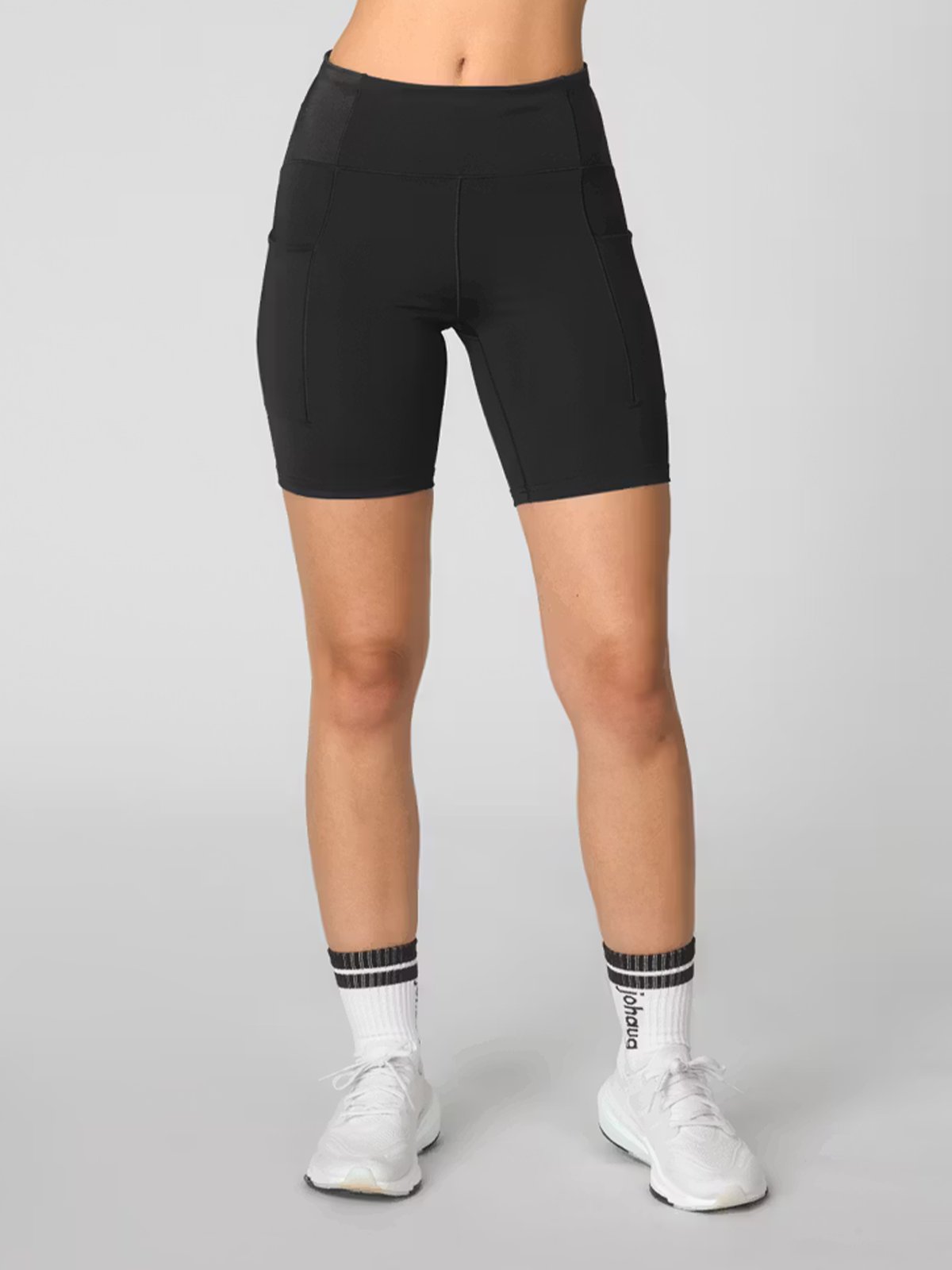 Johaug Impact Tights 7,5 Inch Sort