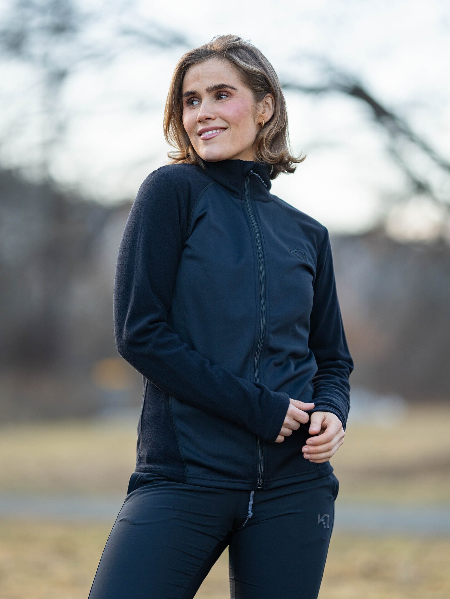 Kari Traa Kari Full Zip Fleece Black