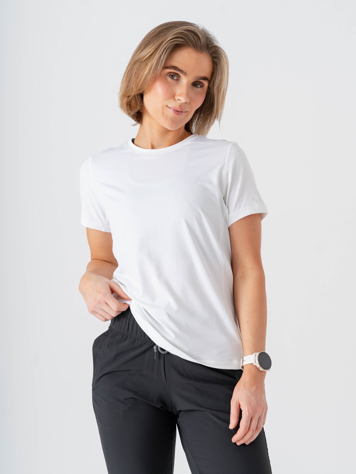 Kari Traa Ava Tee Bright White