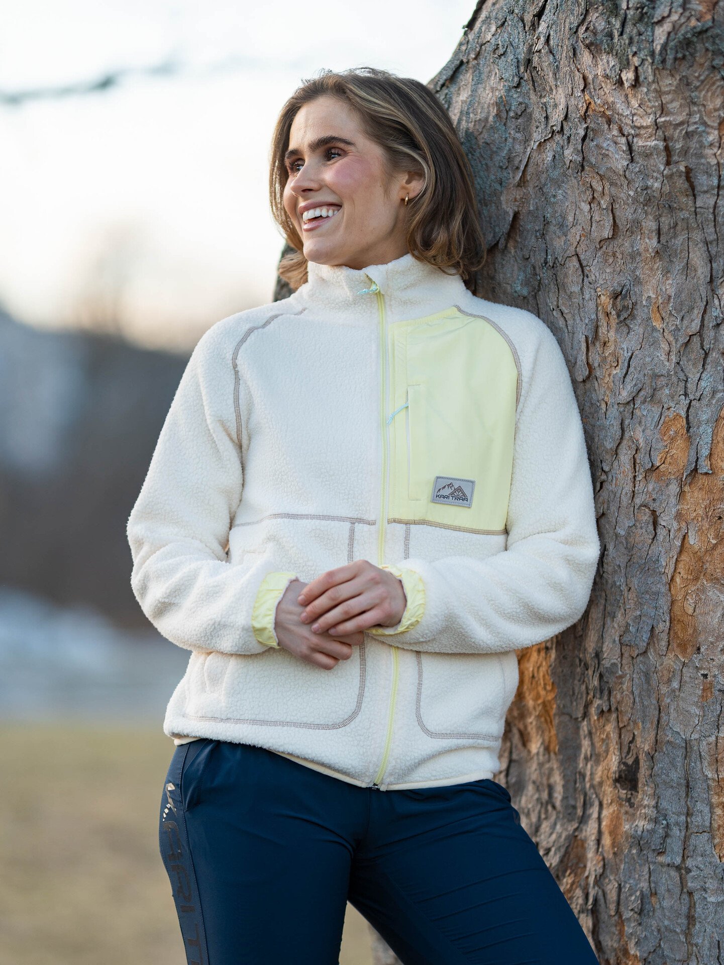 Kari Traa Emma Midlayer Natural White