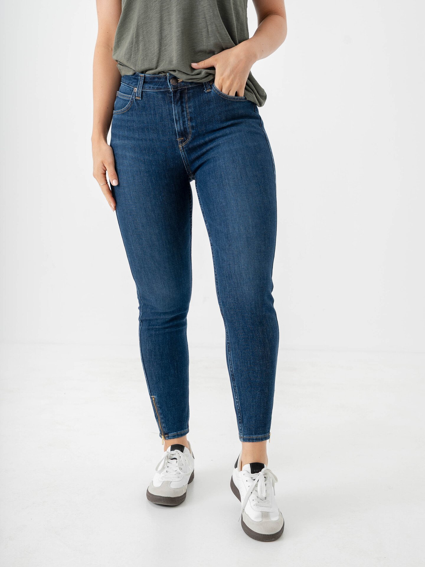 Lee Scarlett Skinny High Zip No Foul