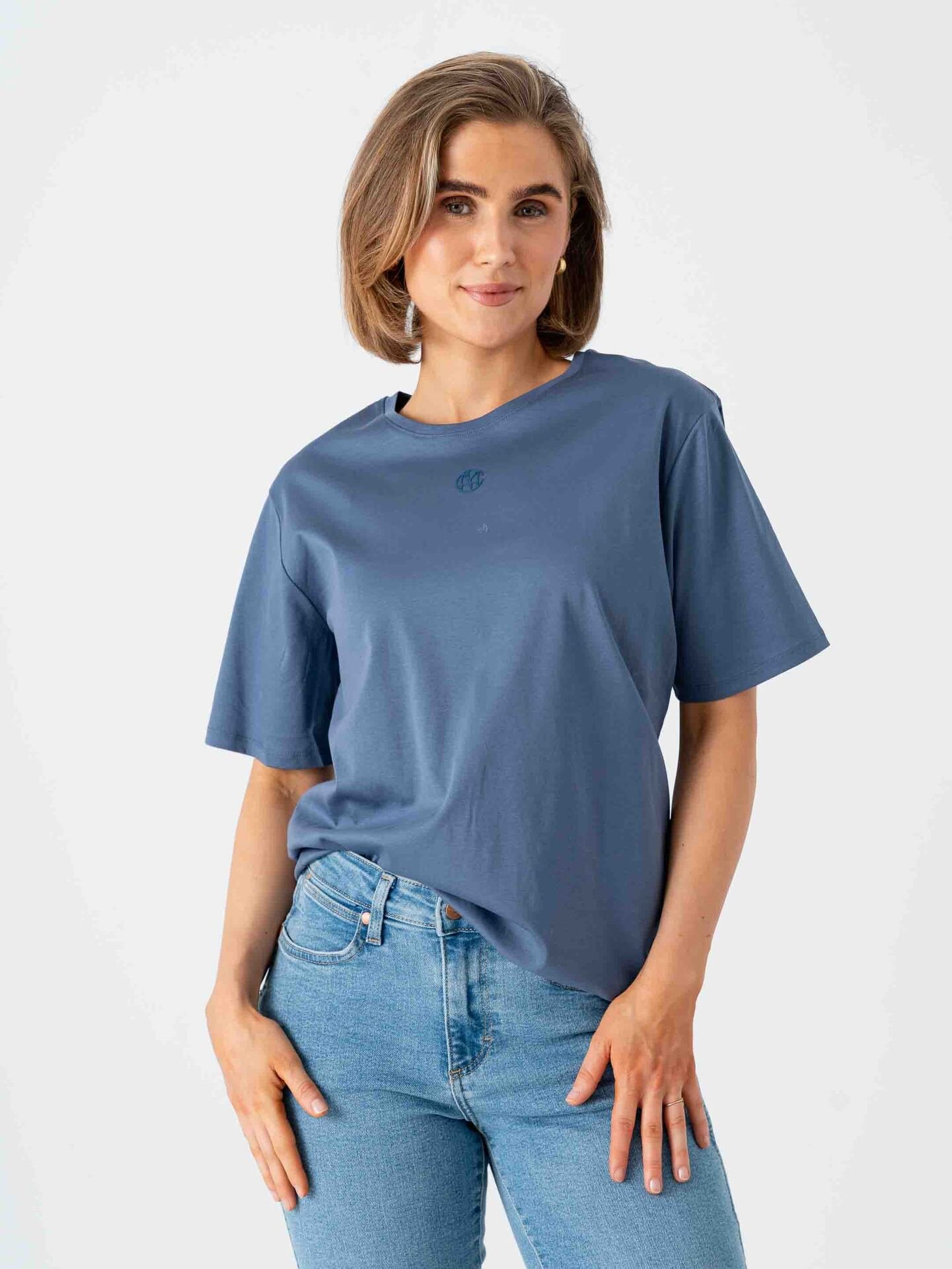 MSCH Copenhagen Melea Icon Tee Indi / Denim