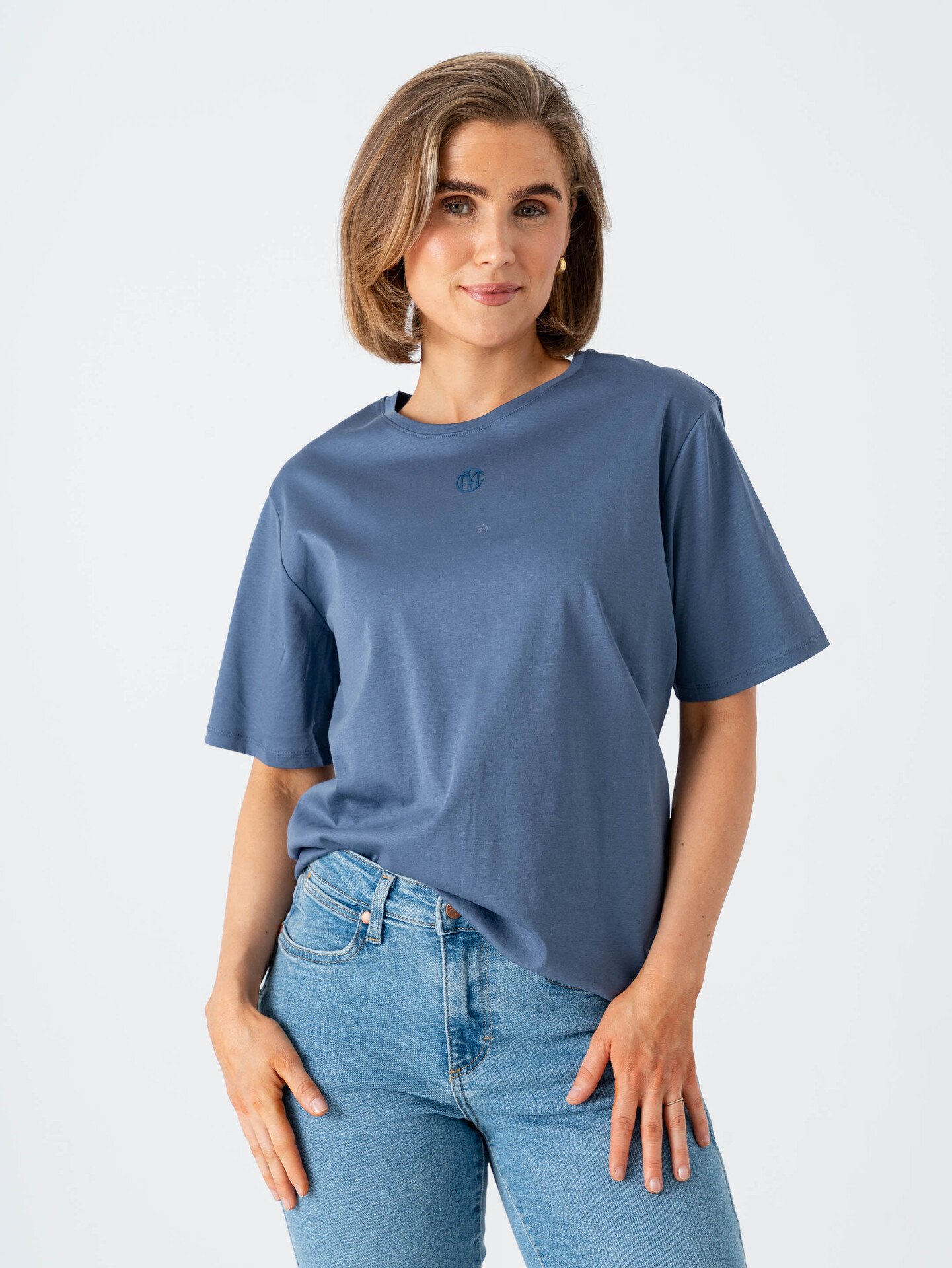 MSCH Copenhagen Melea Icon Tee Indi / Denim