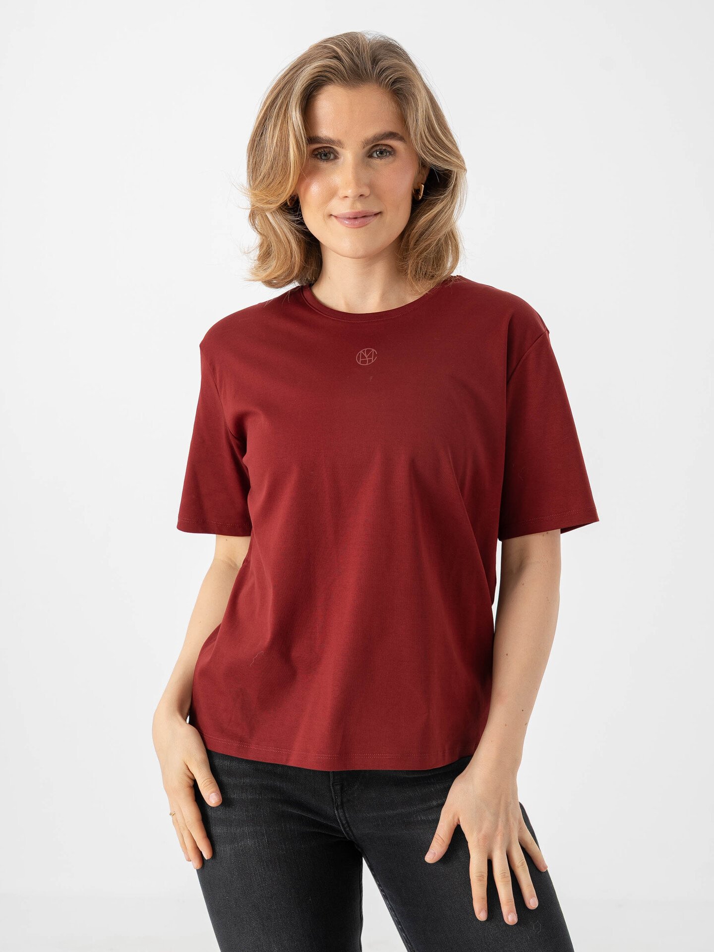 MSCH Copenhagen Melea Icon Tee Syrah