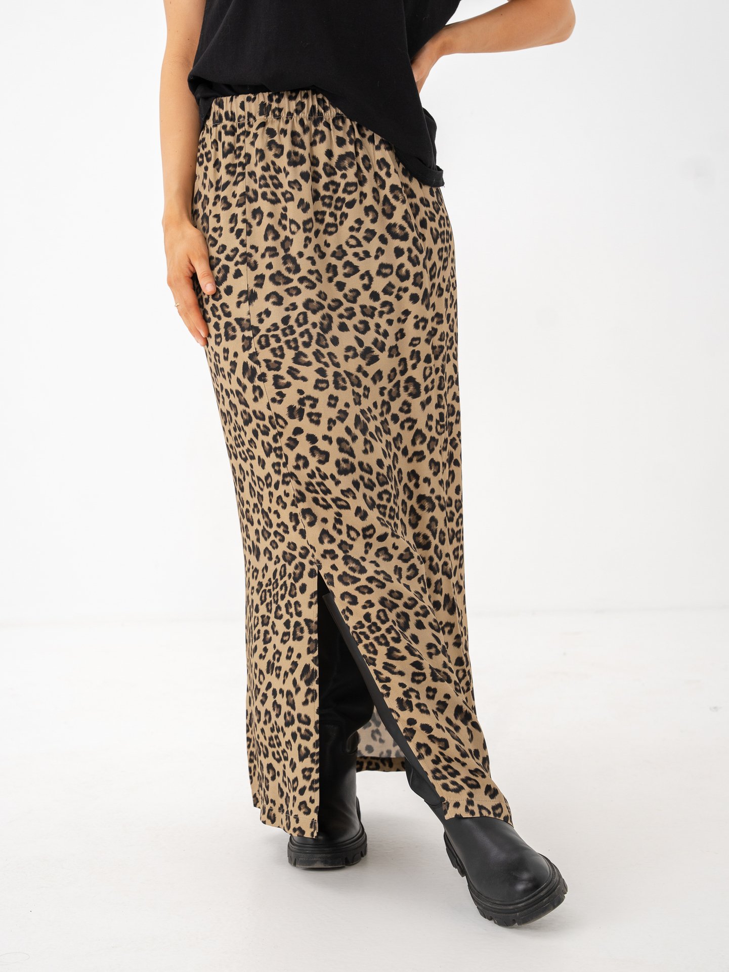 MSCH Copenhagen Rikkeloa High Waist Skirt Leo