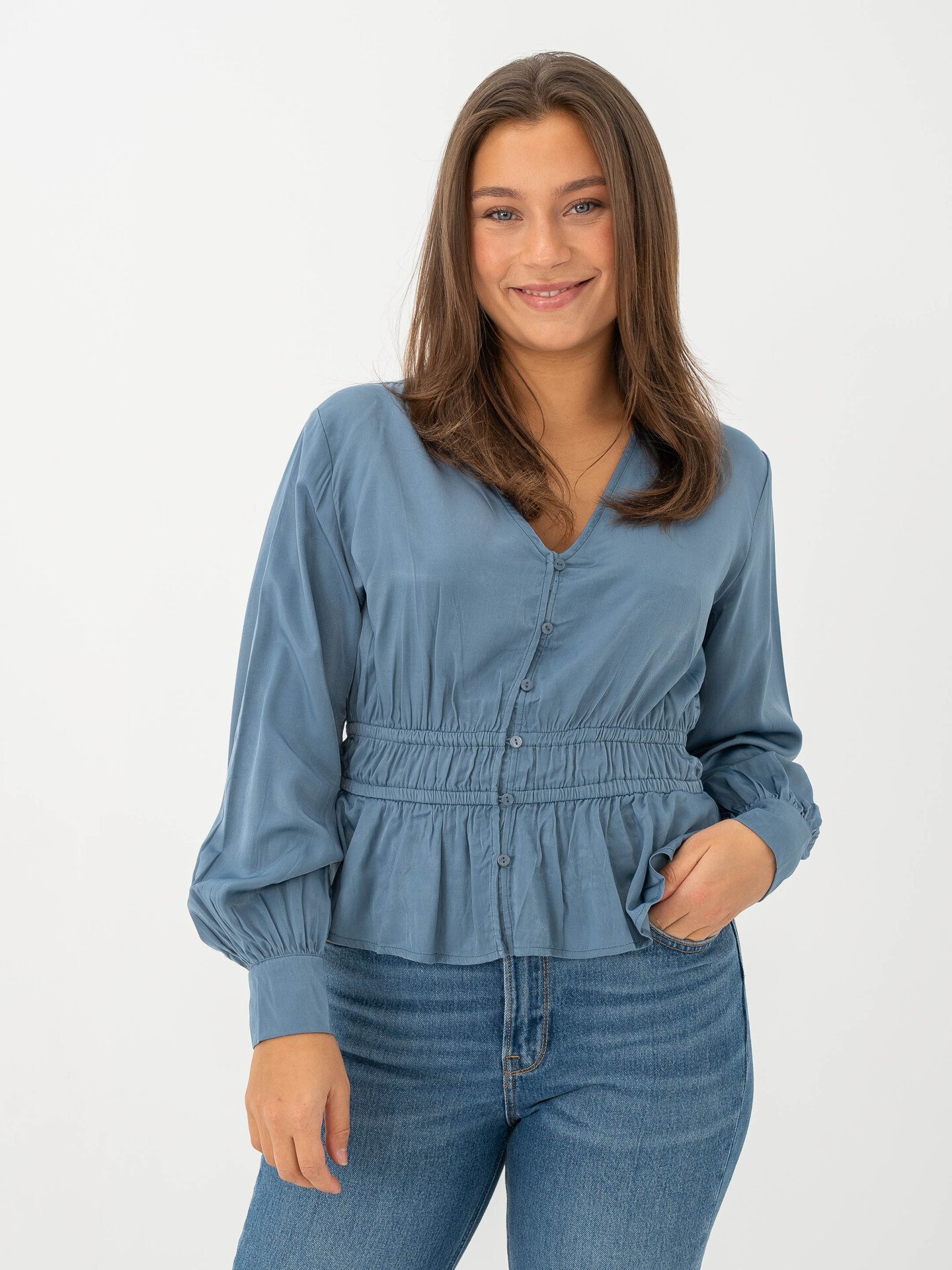 MSCH Copenhagen Nicholina Shirt Bluefin