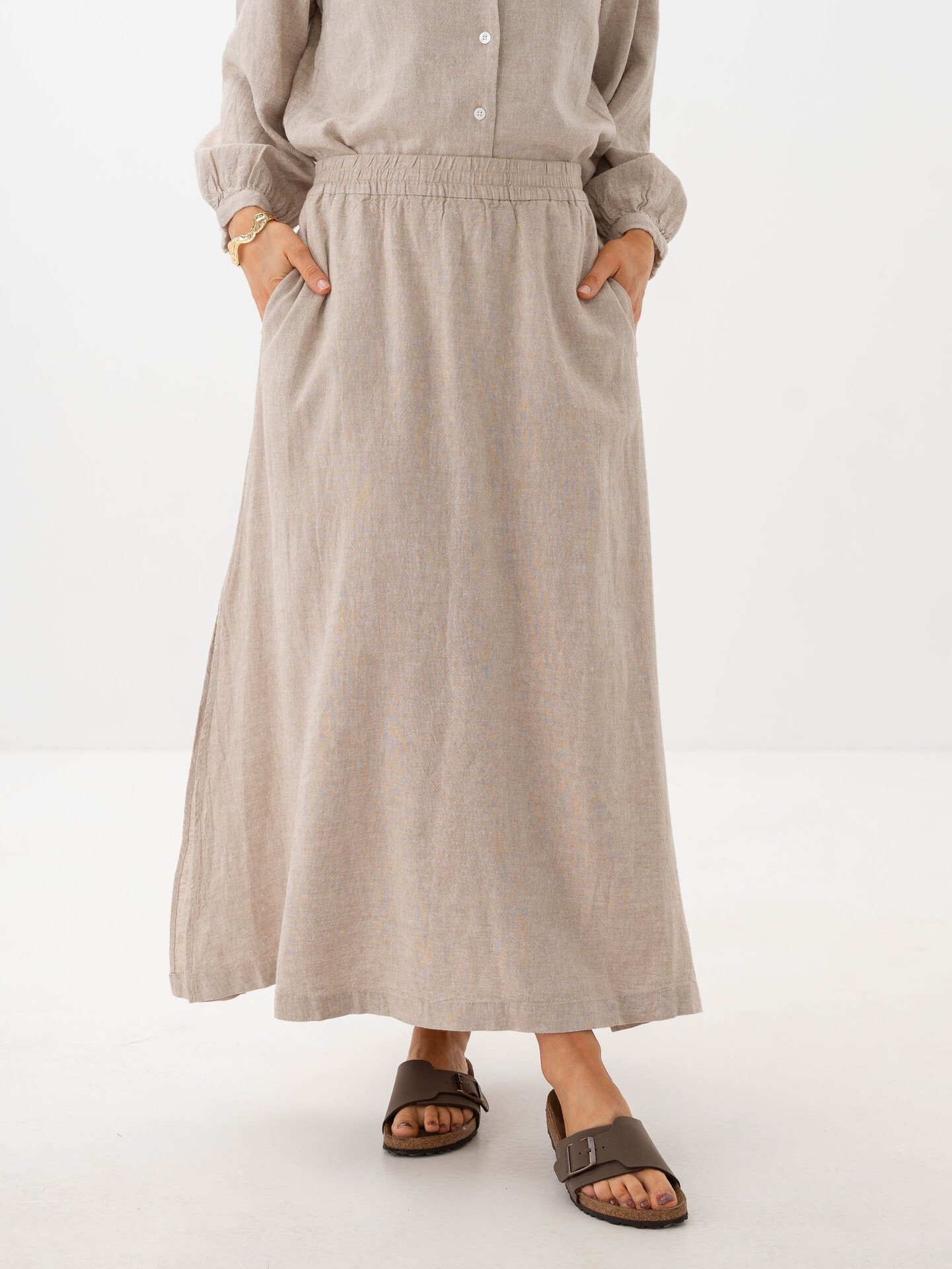 MSCH Copenhagen Pennie Ginia Skirt Sand