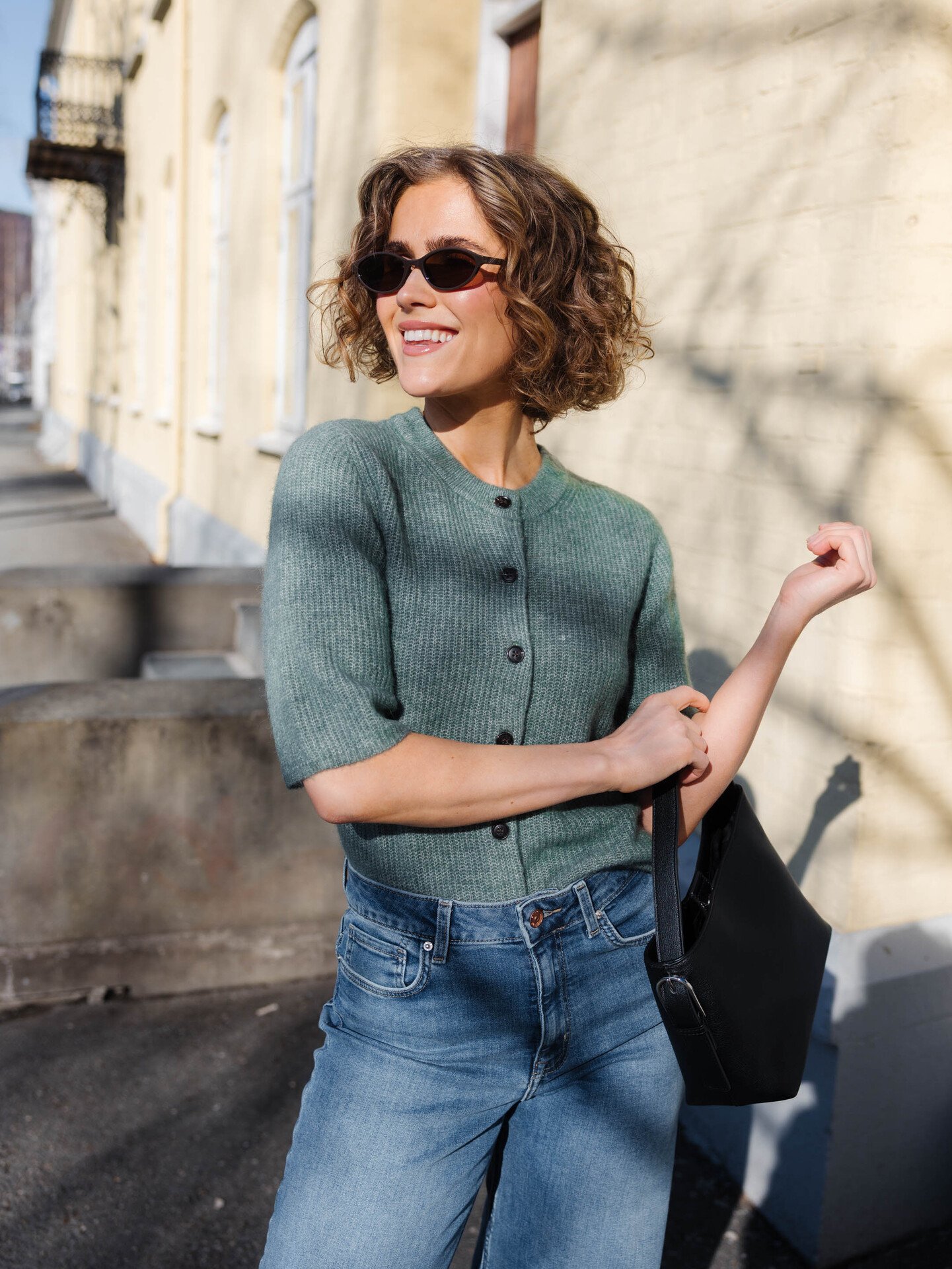 MSCH Copenhagen Jinie Hope 2/4 Cardigan Laurel W Melange