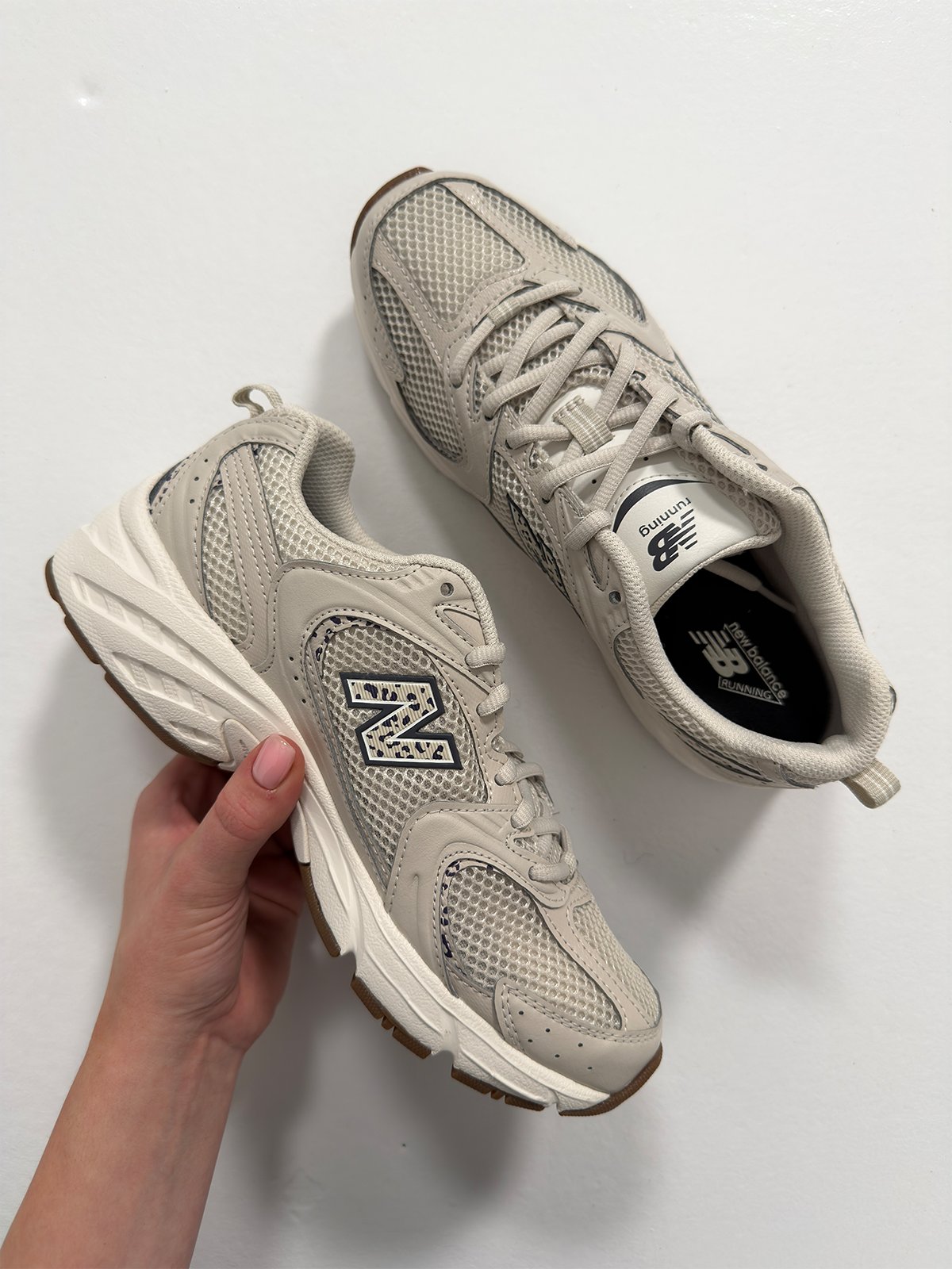 New Balance MR 530 Moonbeam with Sea Salt and Black