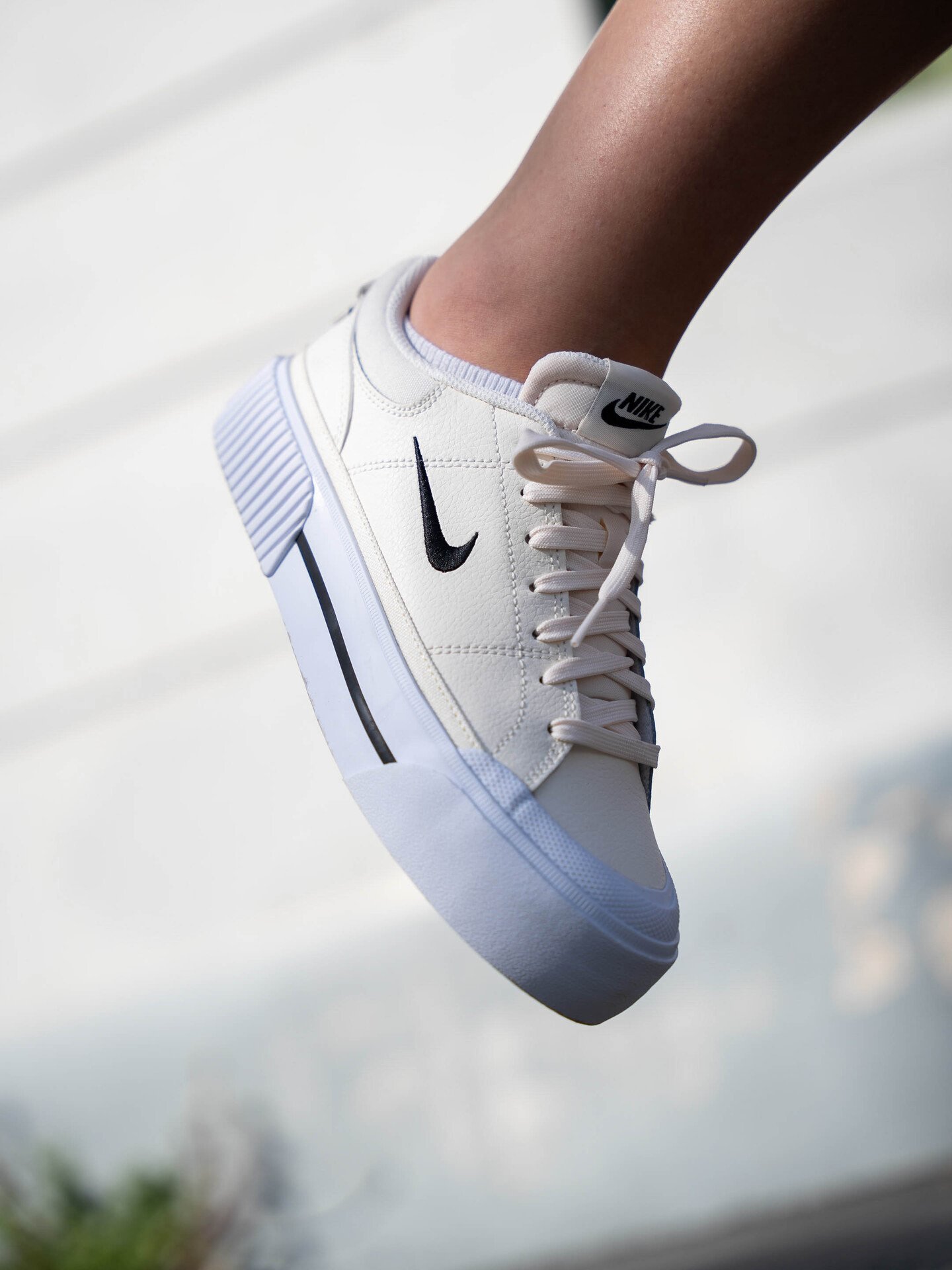 Nike Court Legacy Lift Pale Ivory / Muslin / White / Black