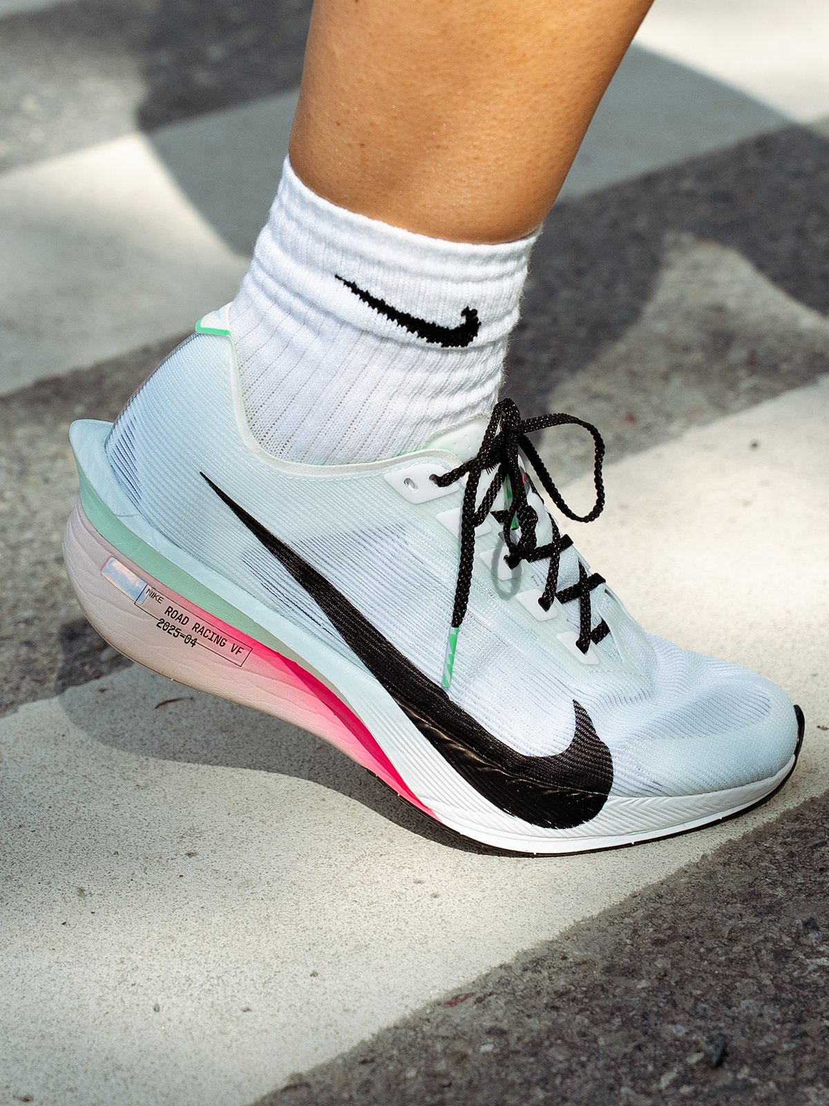 Nike ZoomX Vaporfly Next% 4 Hvit/Hyper Pink/Mint Foam/Svart