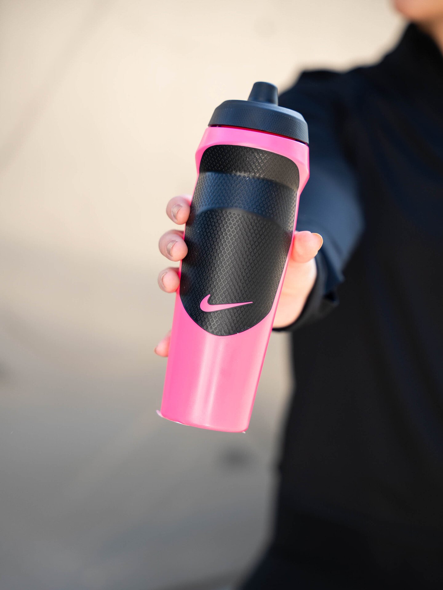Nike Hypersport Bottle 600ml Rosa