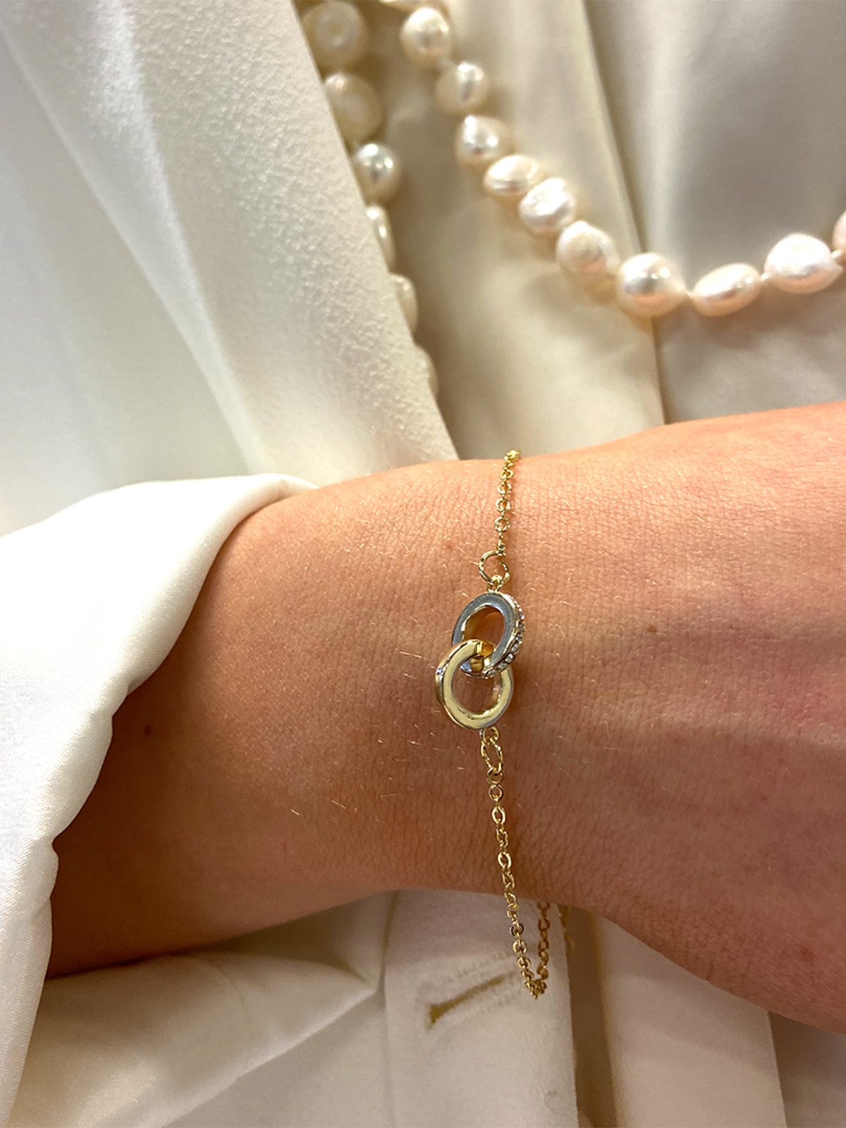 Snö Of Sweden Connected Chain Bracelet Gull